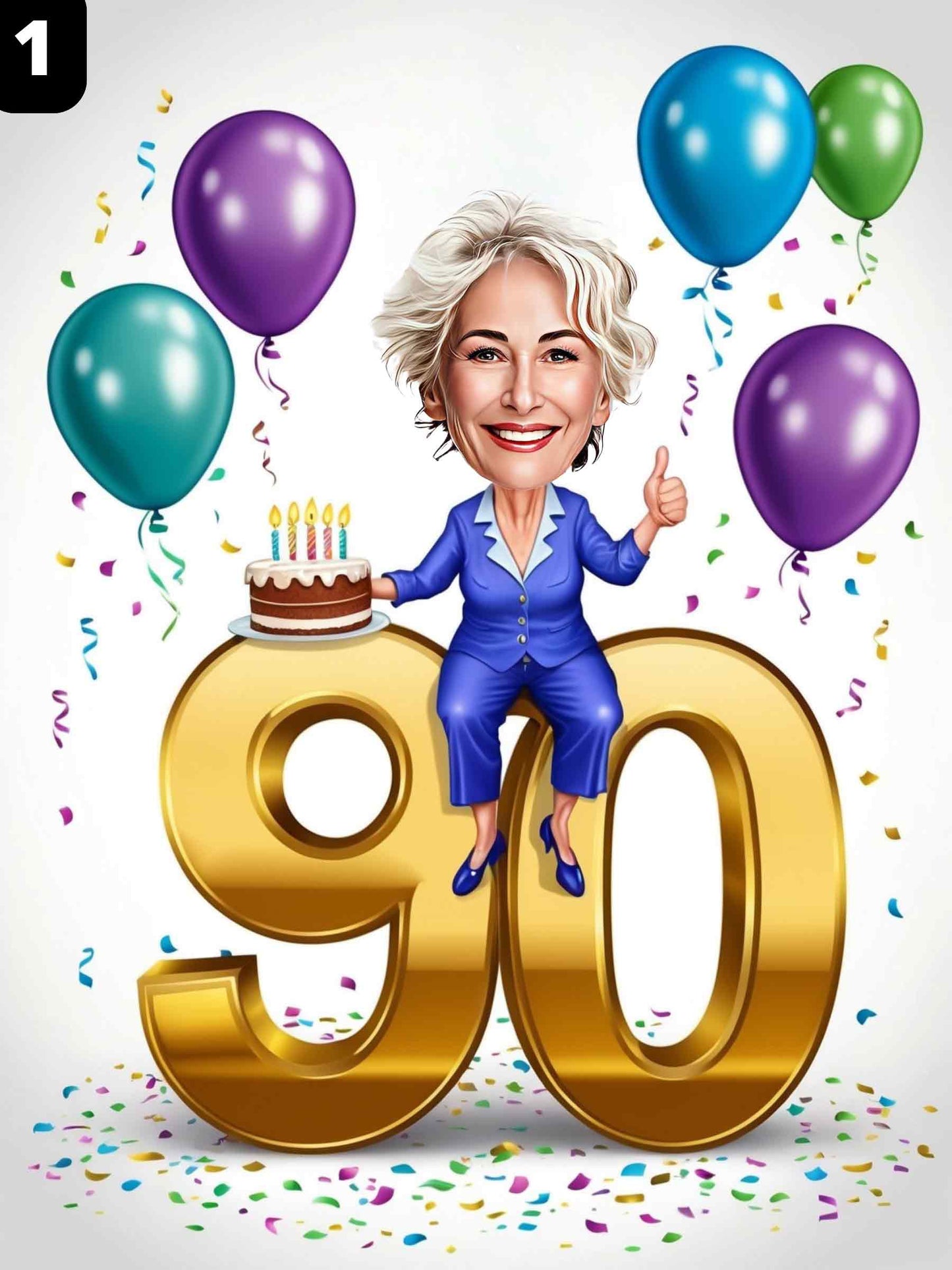 90th Birthday - Female