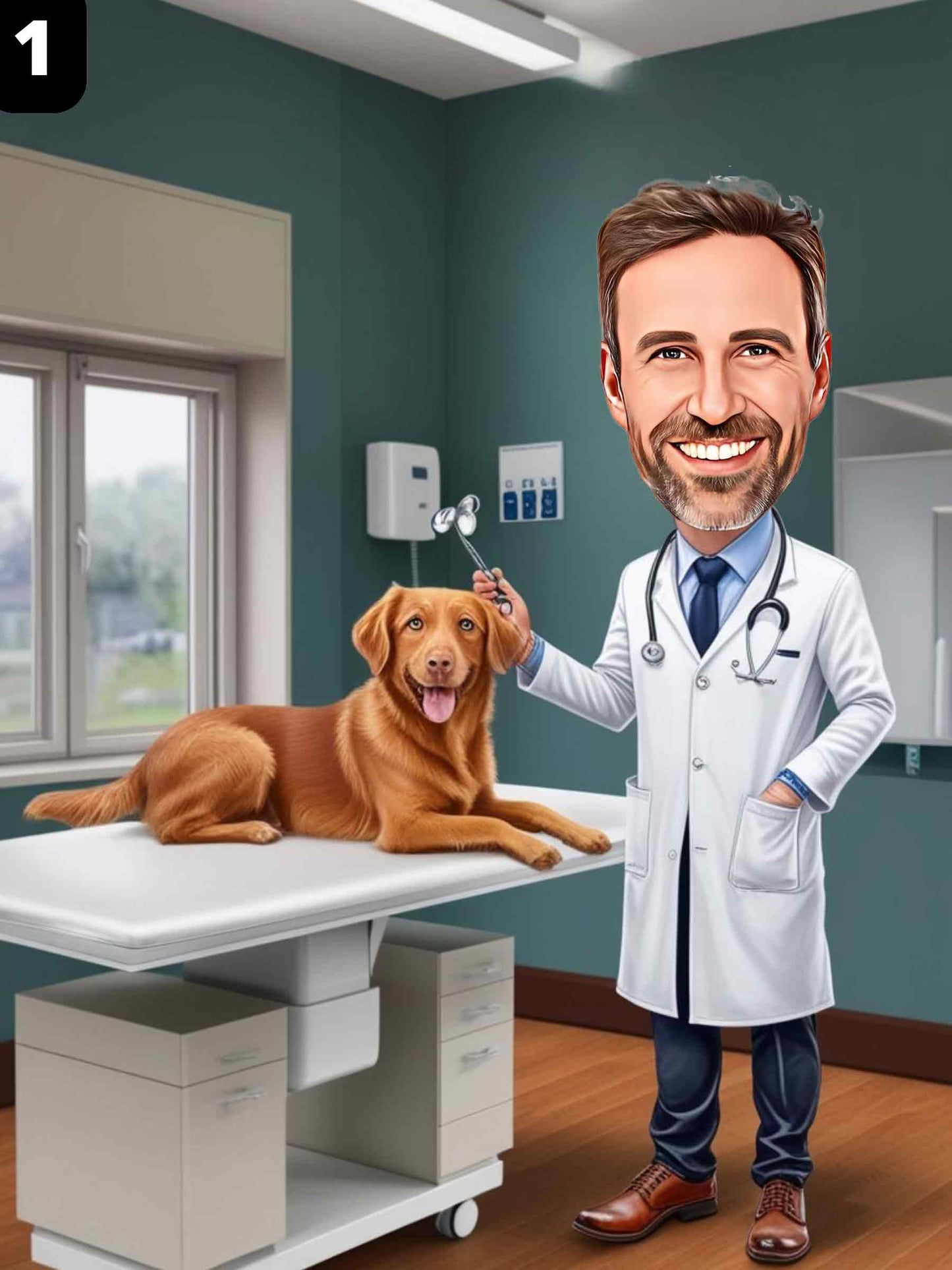Veterinarian - Male