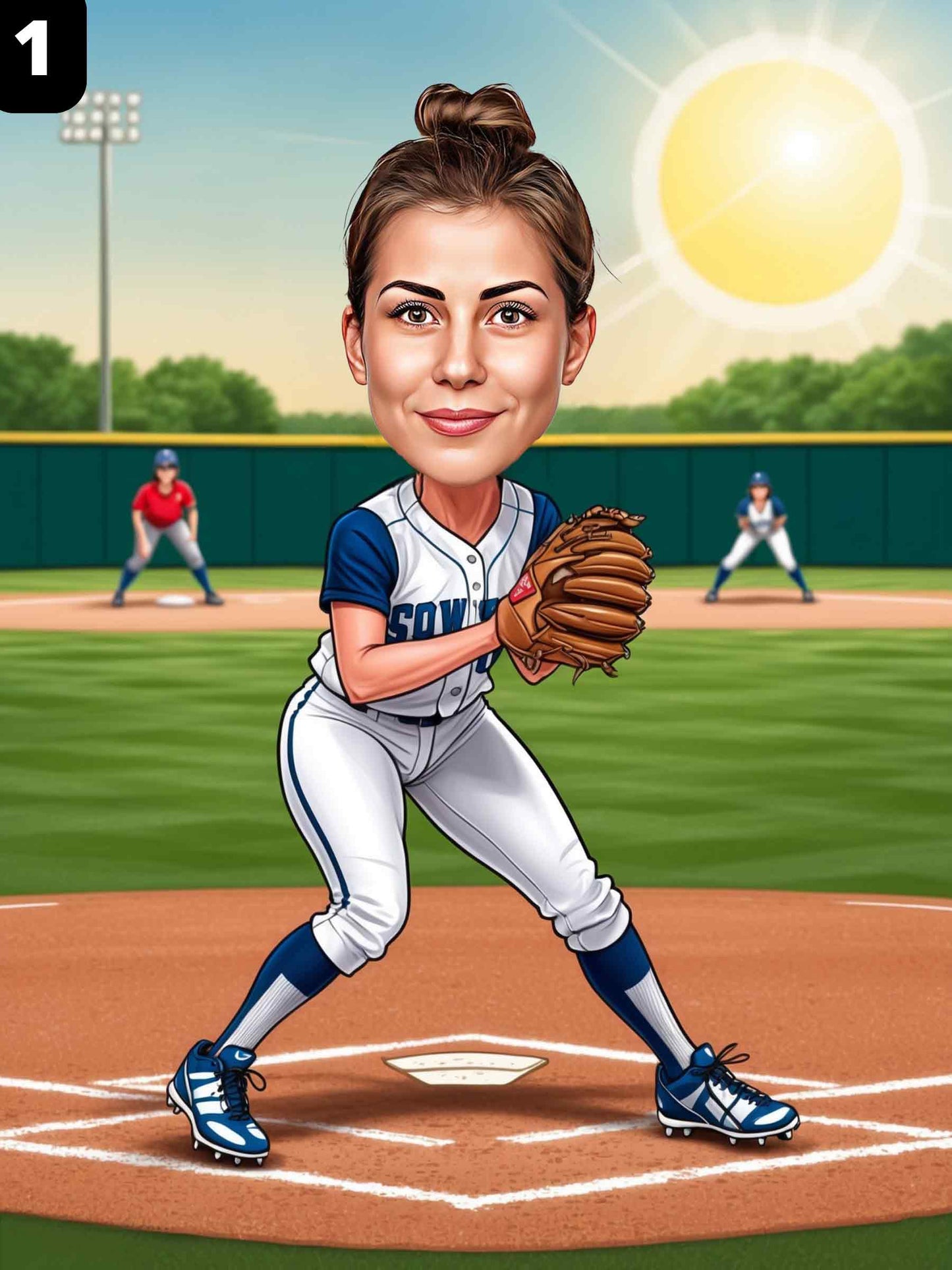 Softball Player - Female