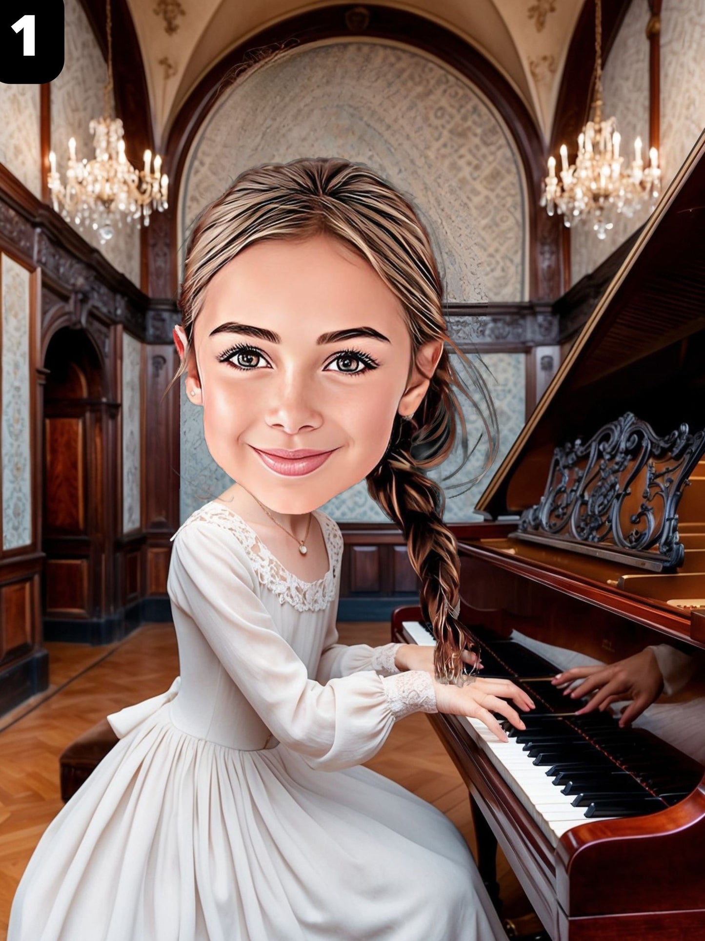 Pianiste - Fille