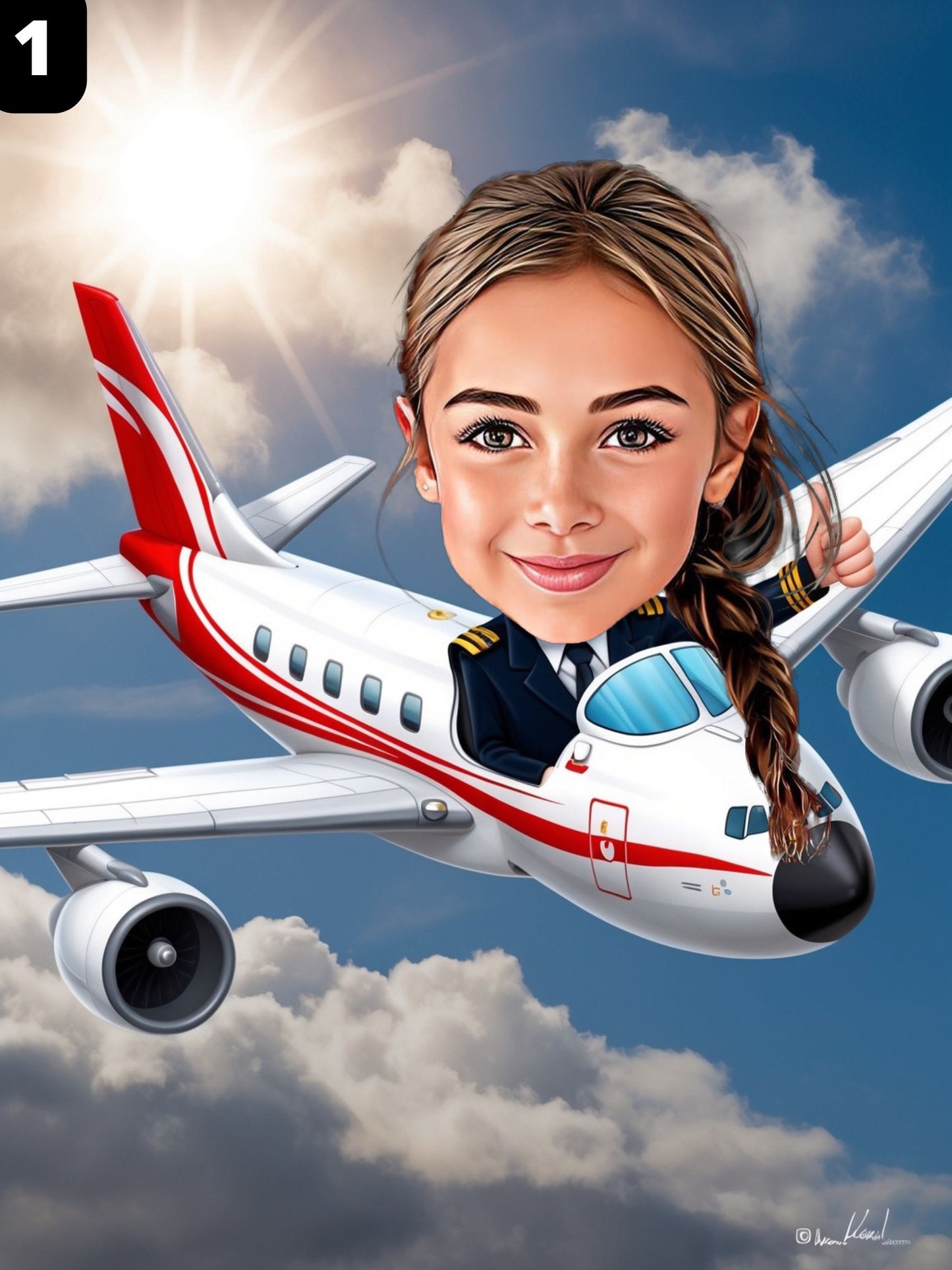Airline Pilot - Girl