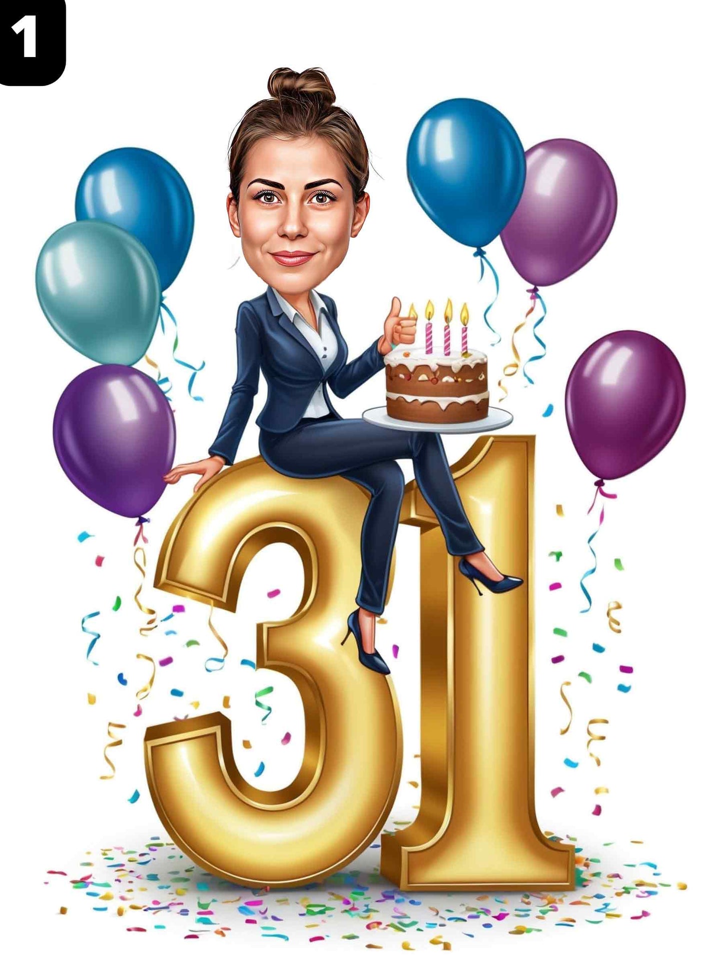 31e anniversaire - Femme