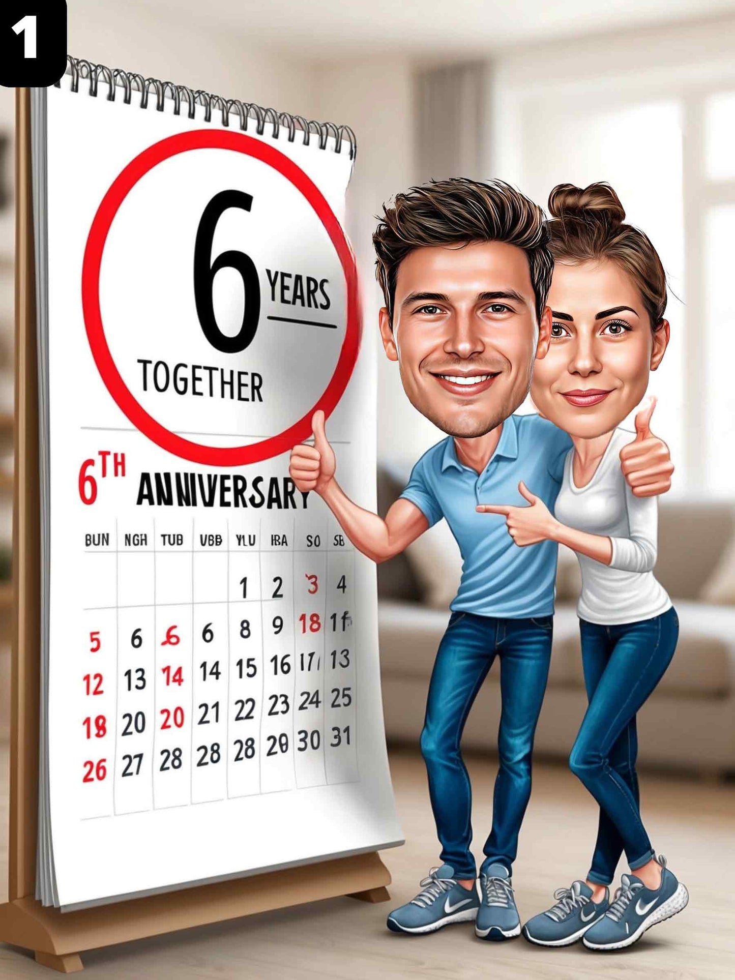 6 ans ensemble