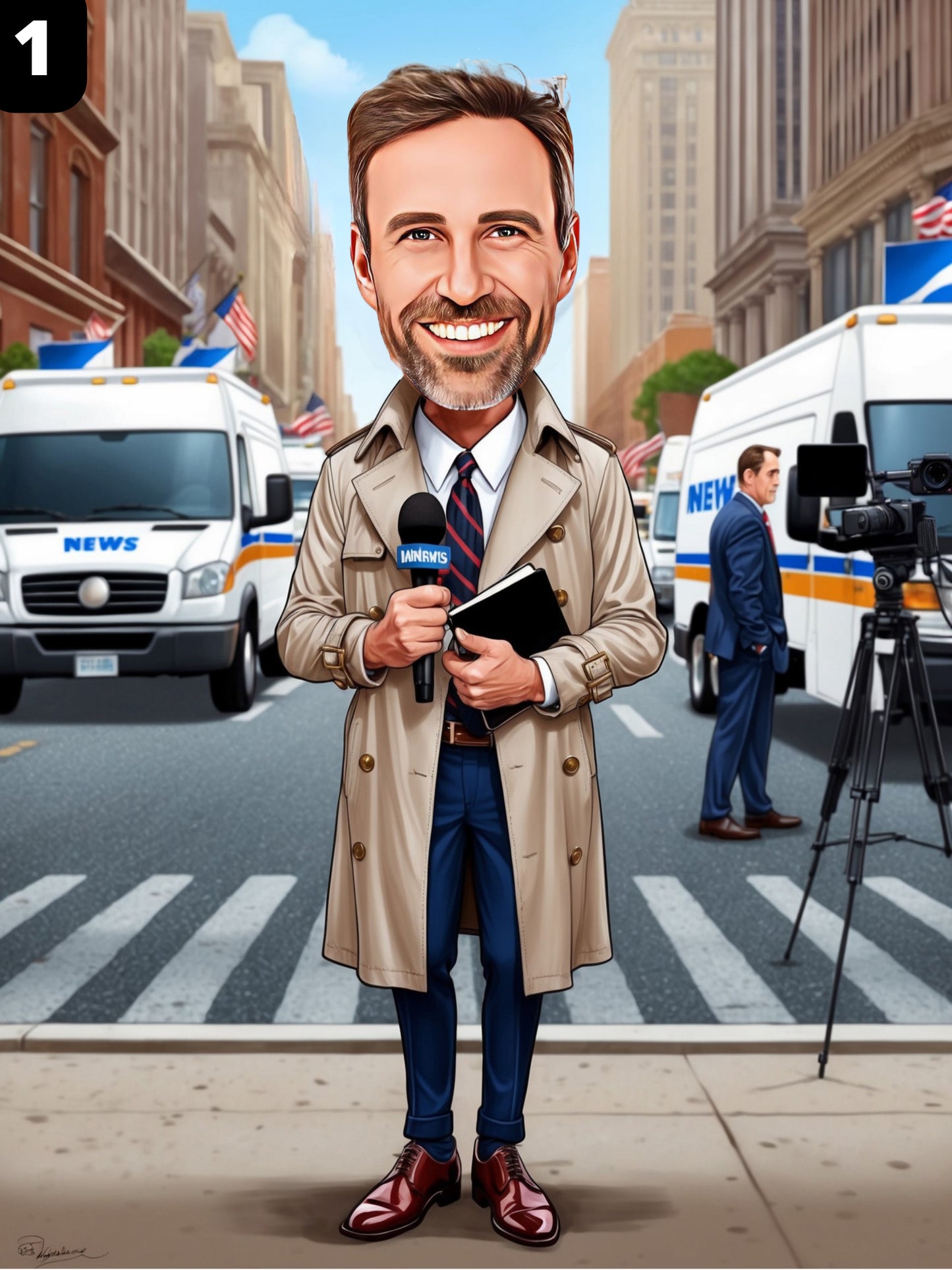 Journaliste - Homme