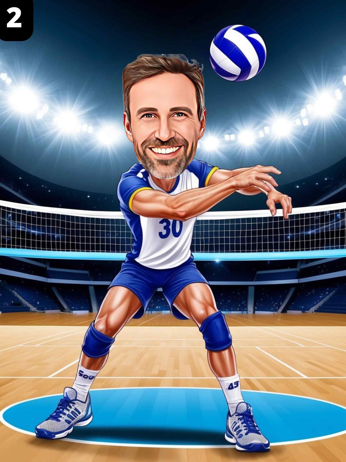 Volleyball Player - Male