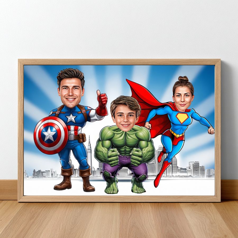 Superheroes group