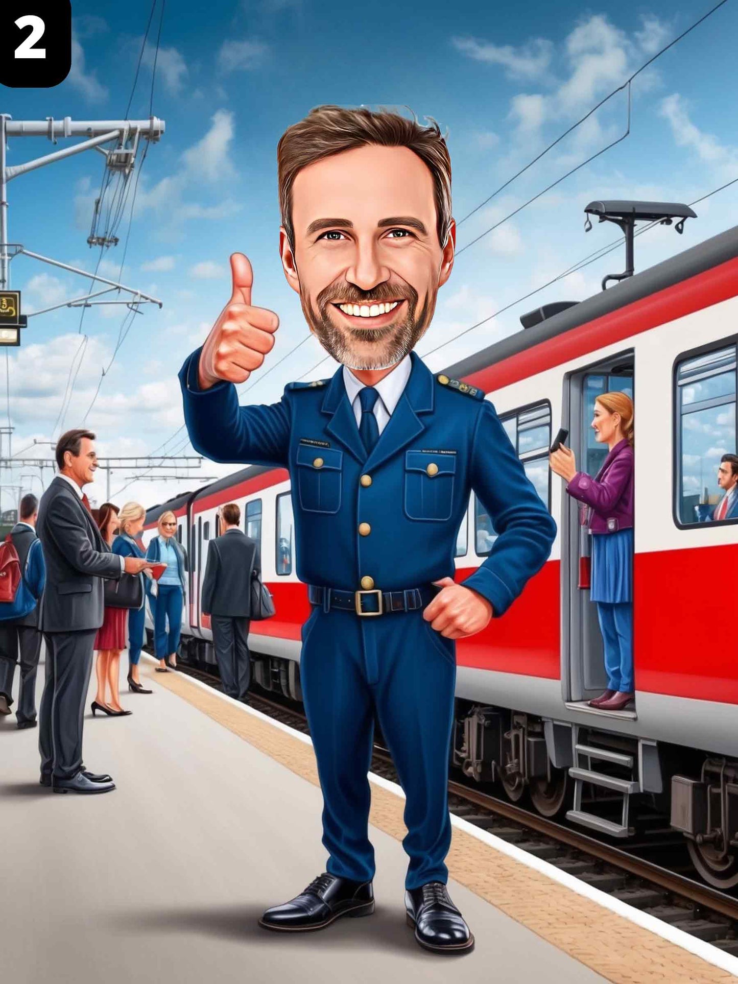 Conducteur de train - Homme