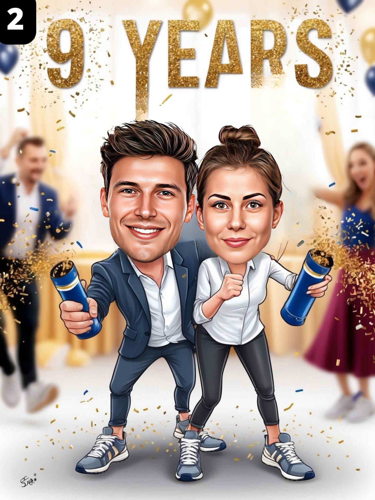 9 ans ensemble