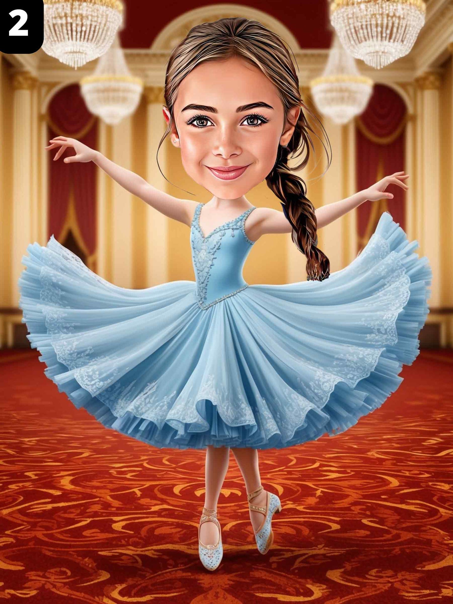 Danseuse de ballet - Fille