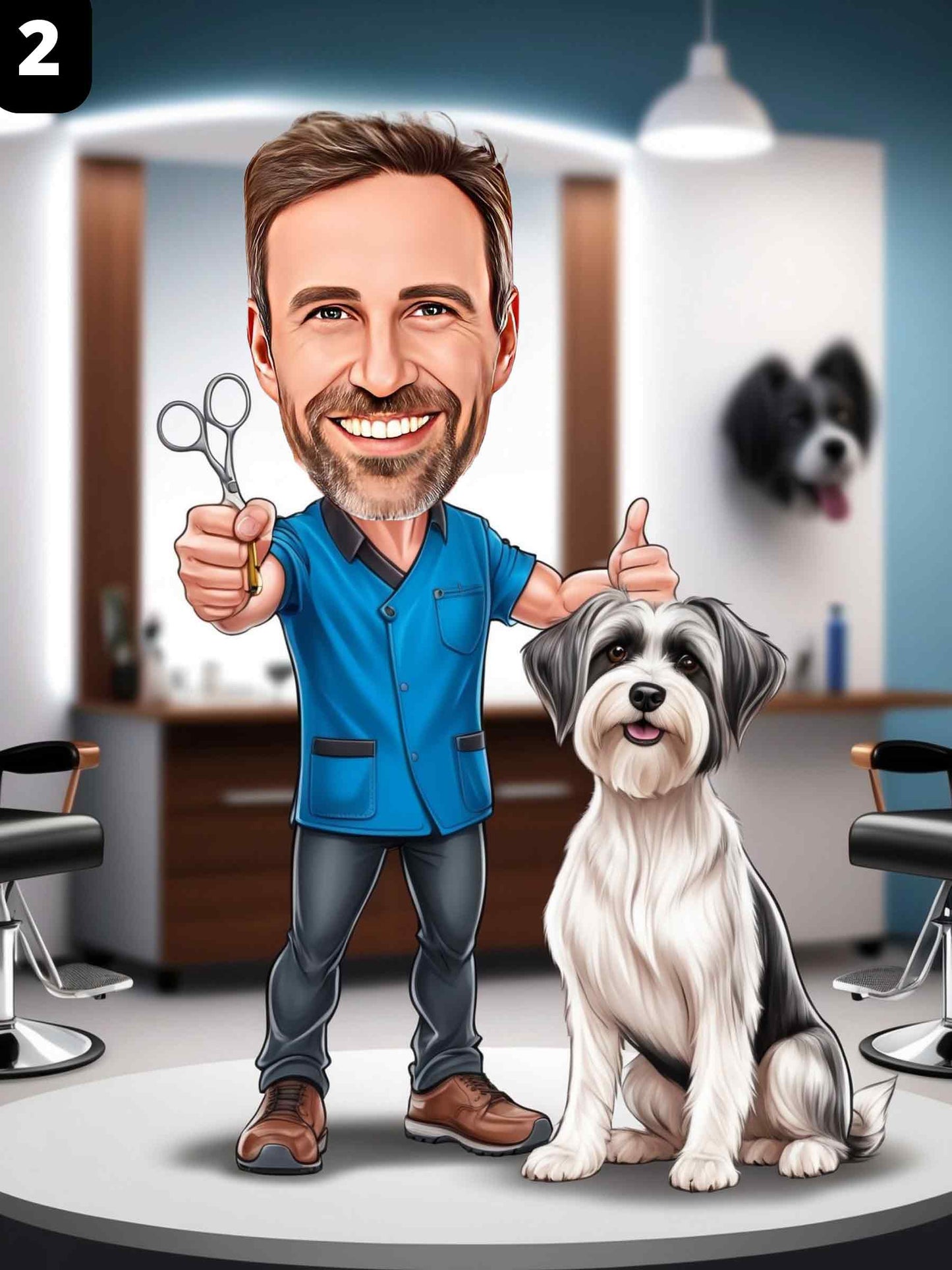 Toiletteur pour animaux de compagnie - Homme