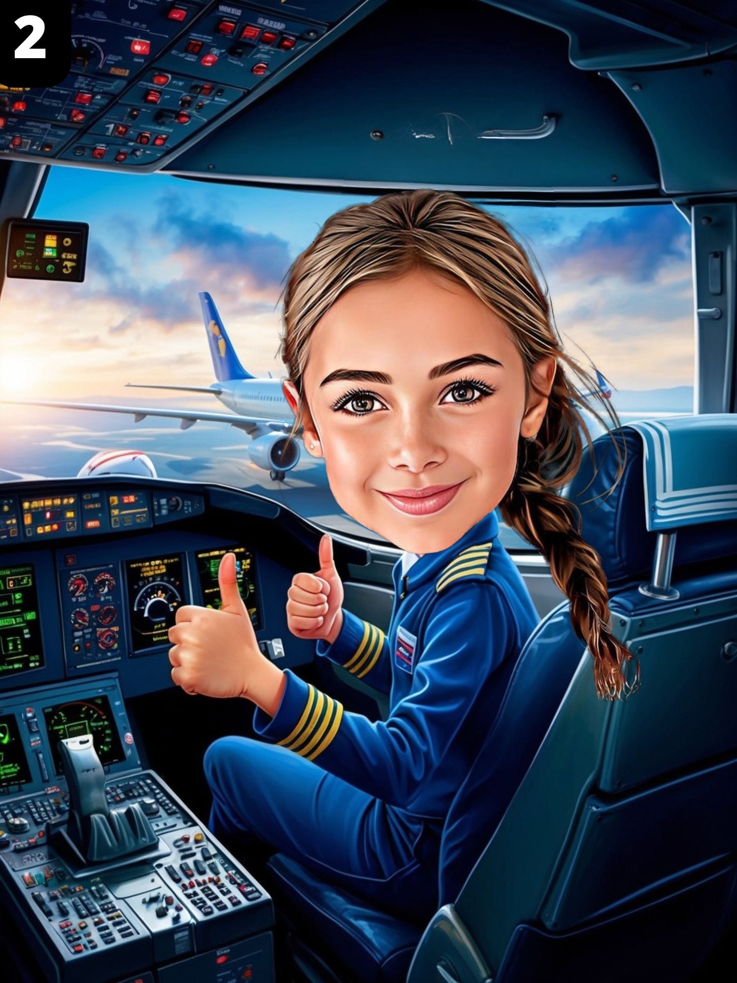 Airline Pilot - Girl