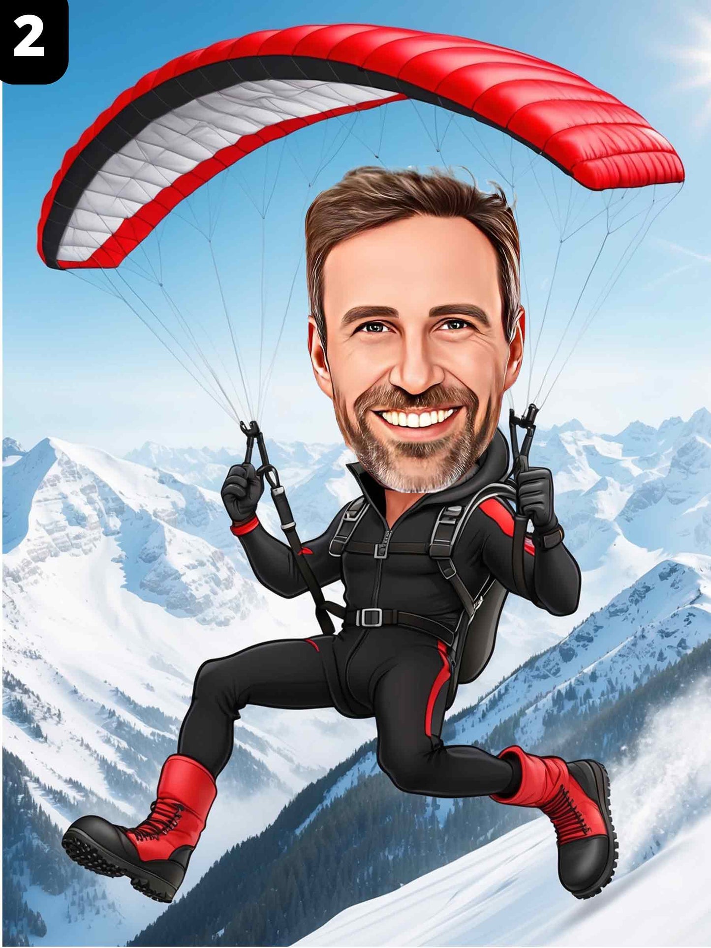 Parachutiste - Homme
