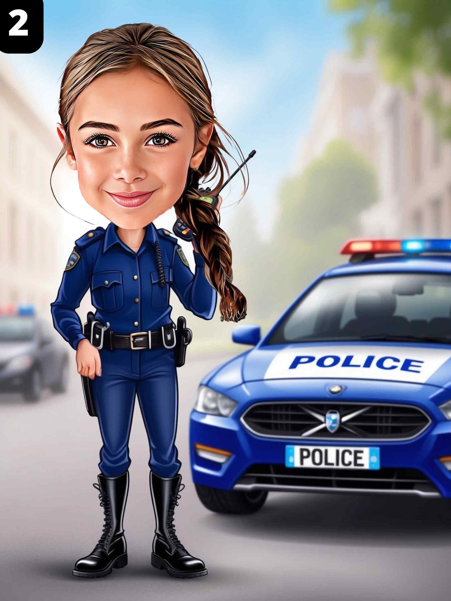 Officier de police - Fille