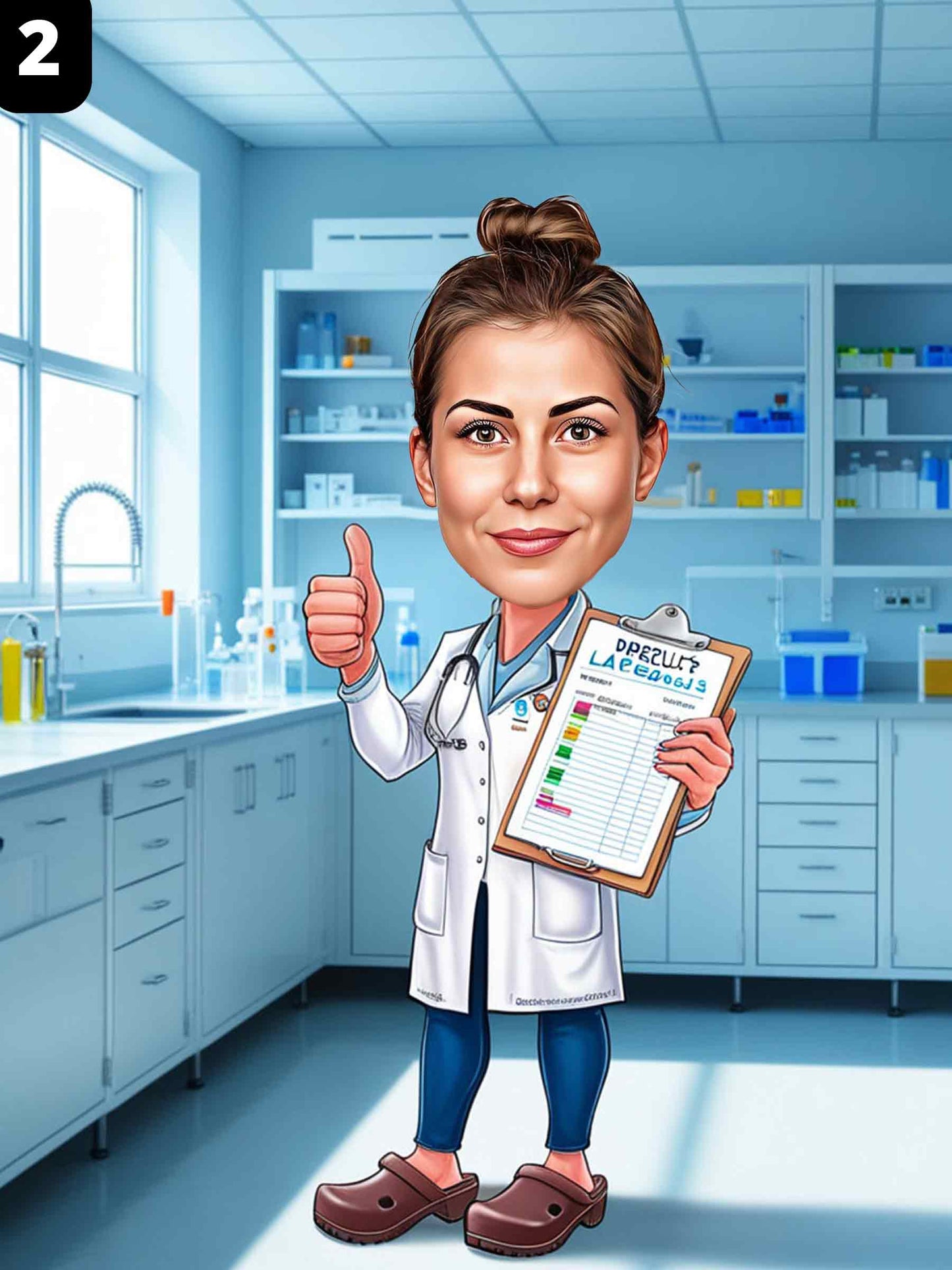 Technicienne de laboratoire - Femme