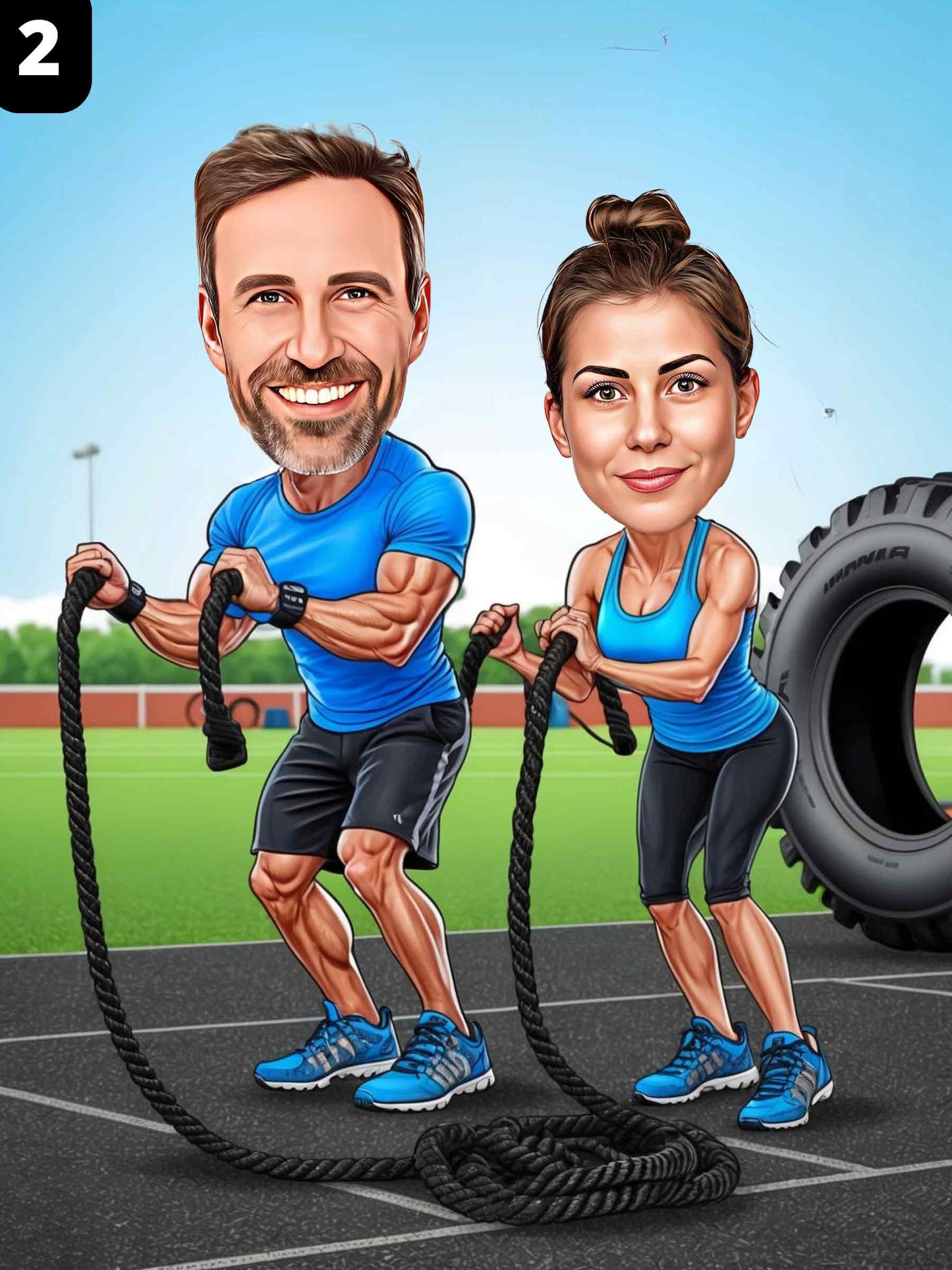 Fitness Enthusiasts - Couple