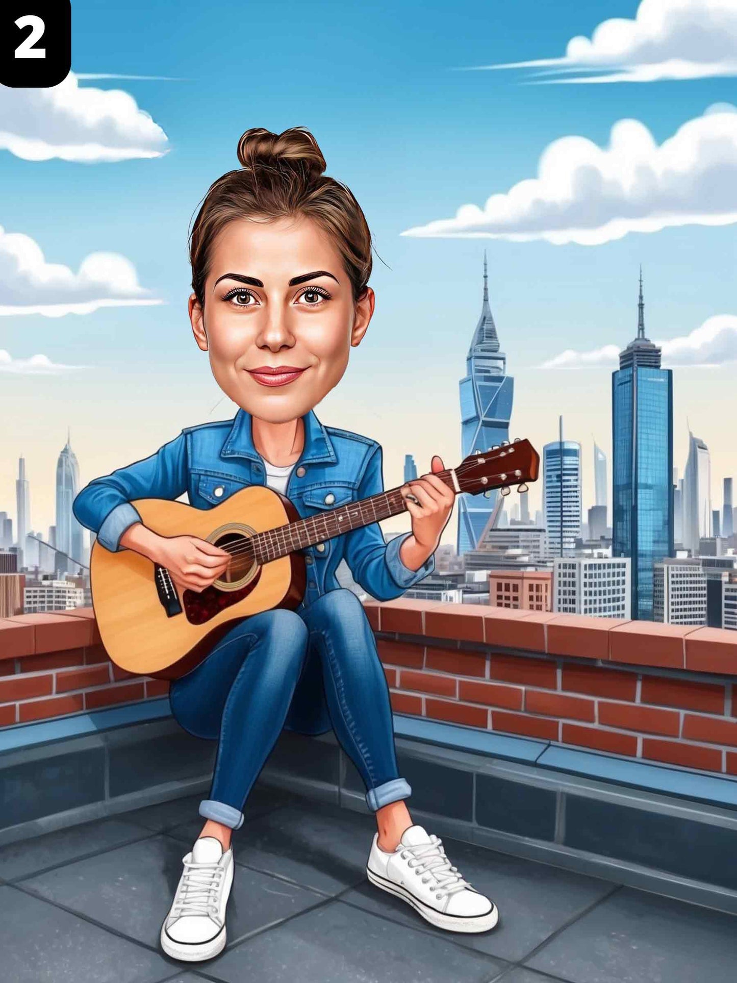 Guitariste - Femme