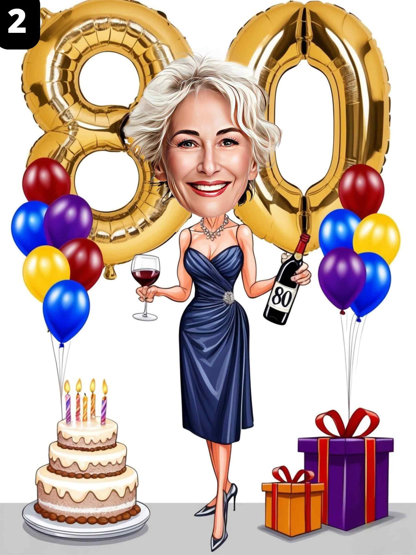 80th Birthday - Female