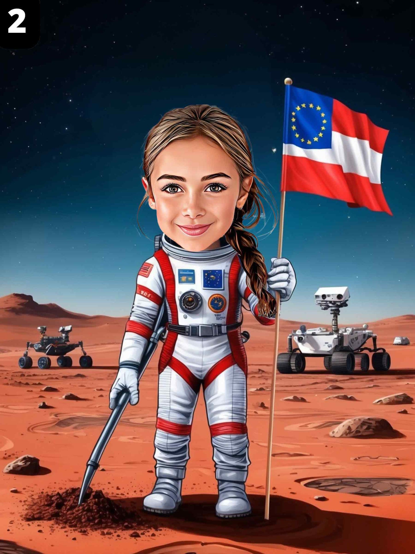 Astronaute - Fille