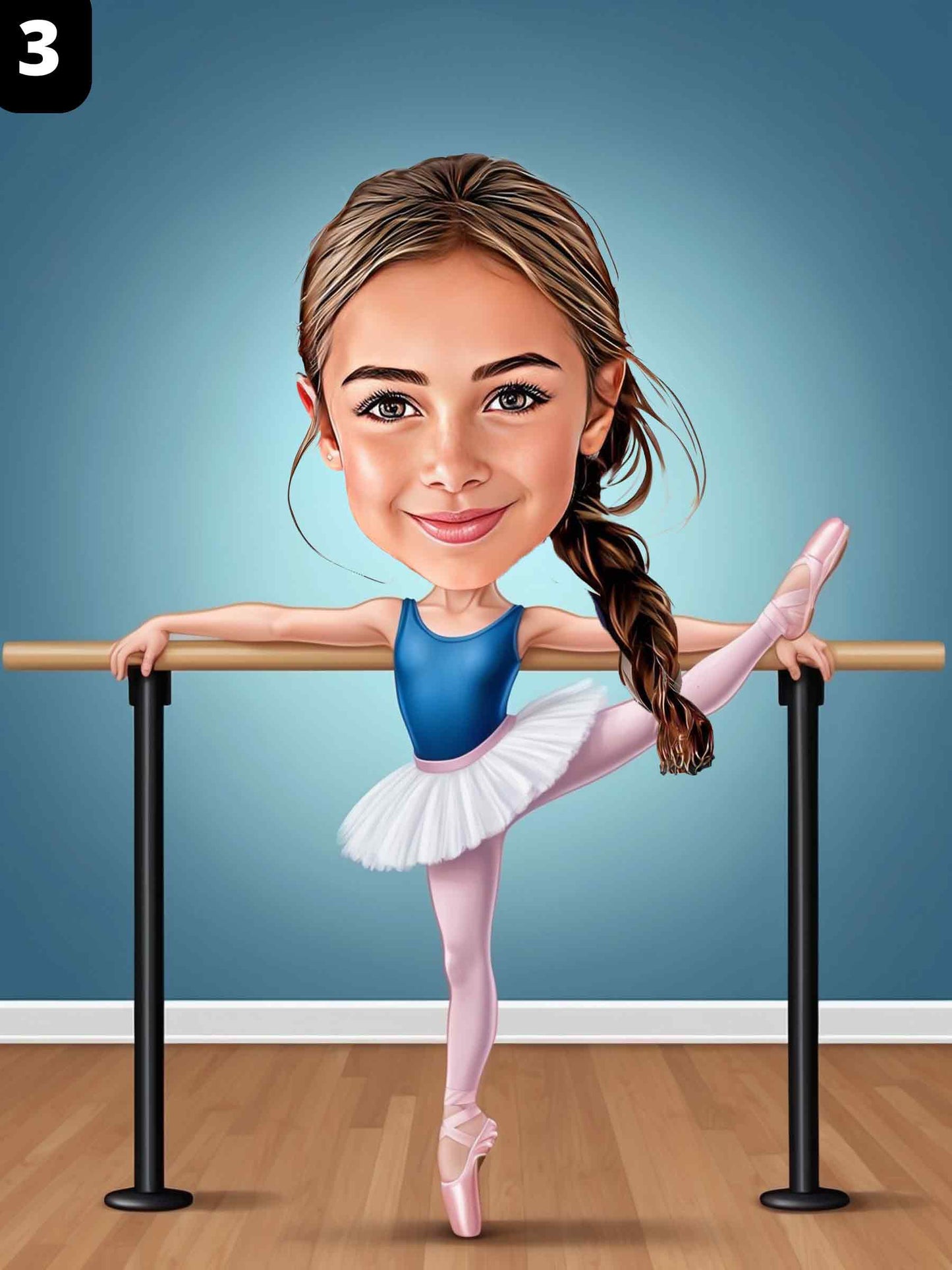 Danseuse de ballet - Fille