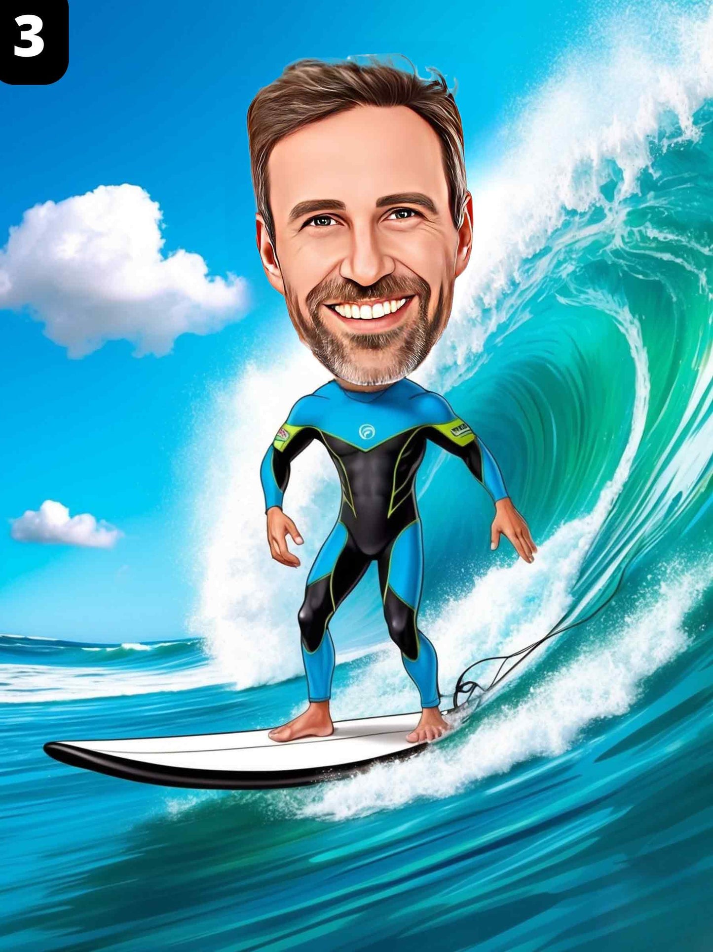 Surfeur - Homme