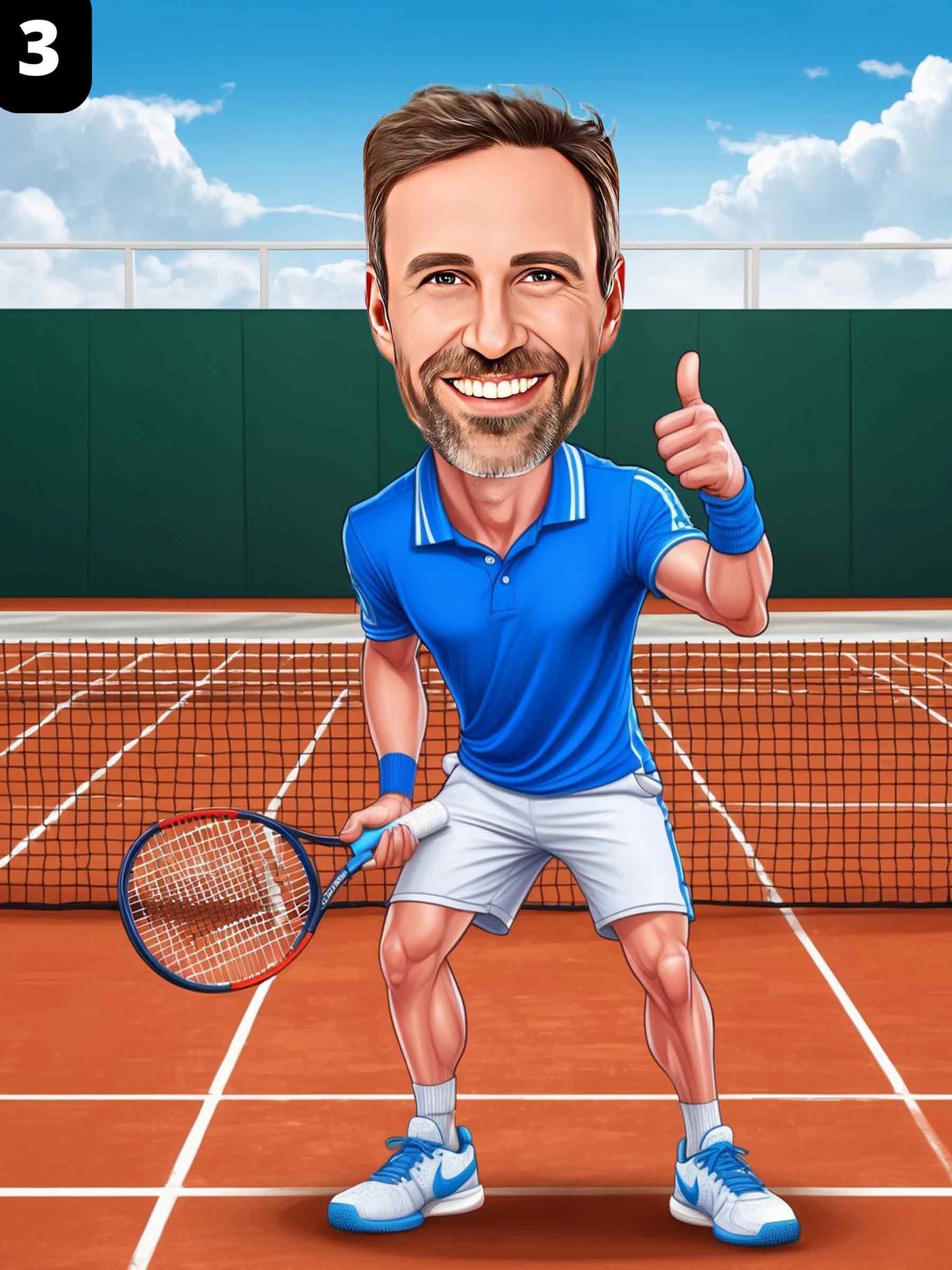 Tennis Player - Male