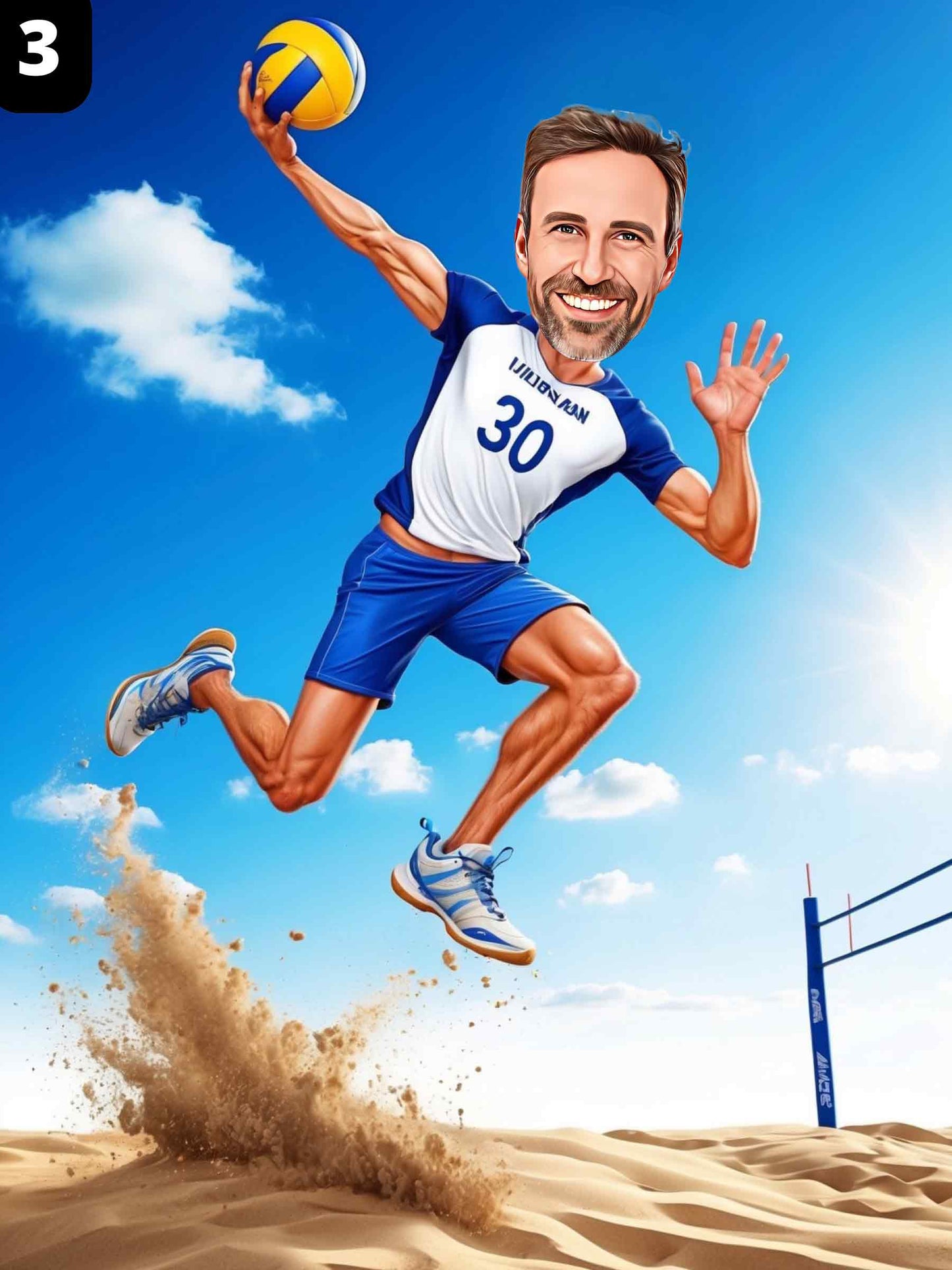 Volleyball Player - Male