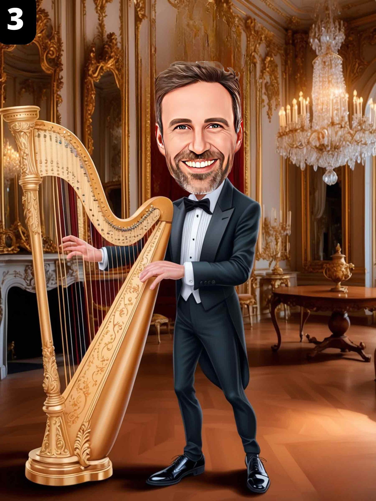Harpist - Male