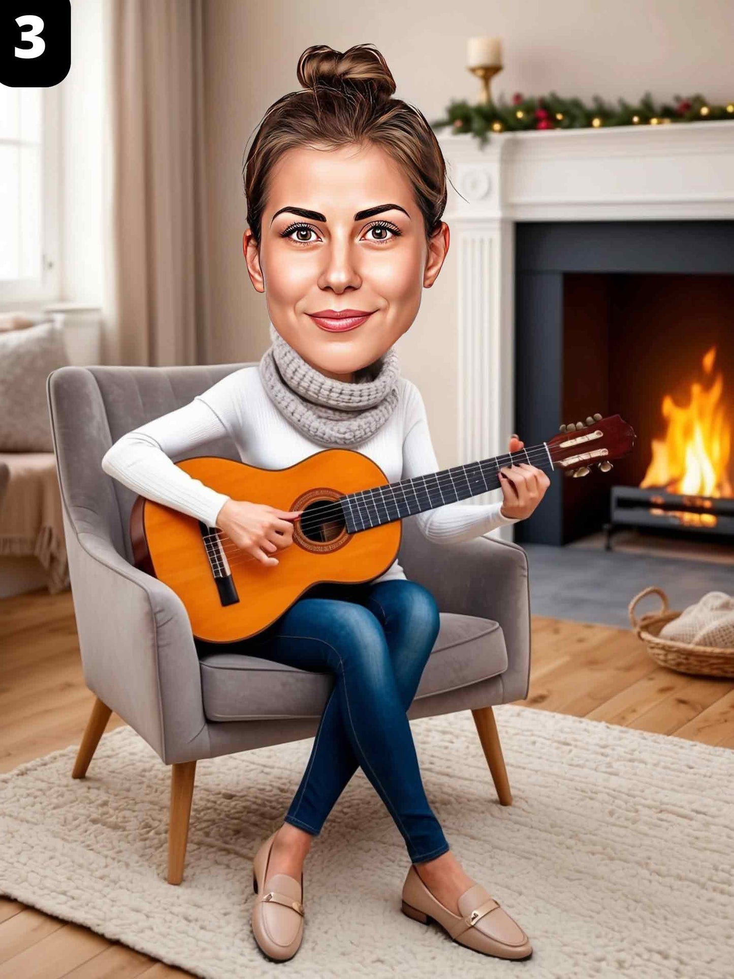 Guitariste - Femme
