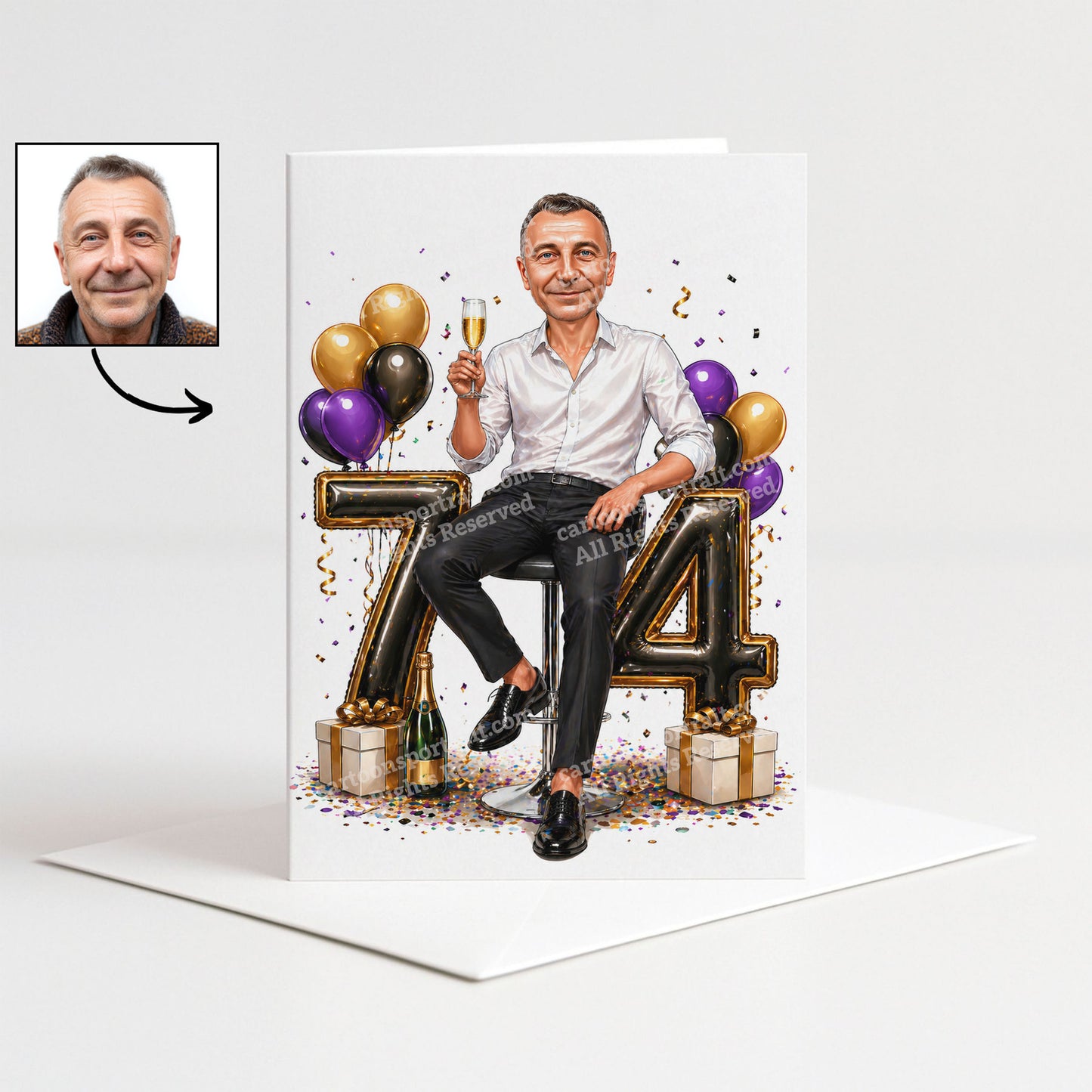 74e anniversaire