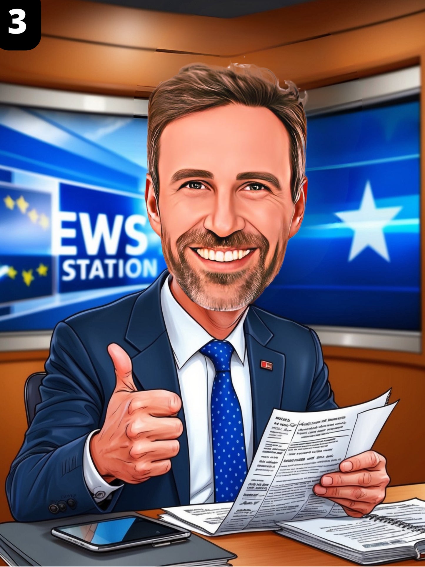Journaliste - Homme