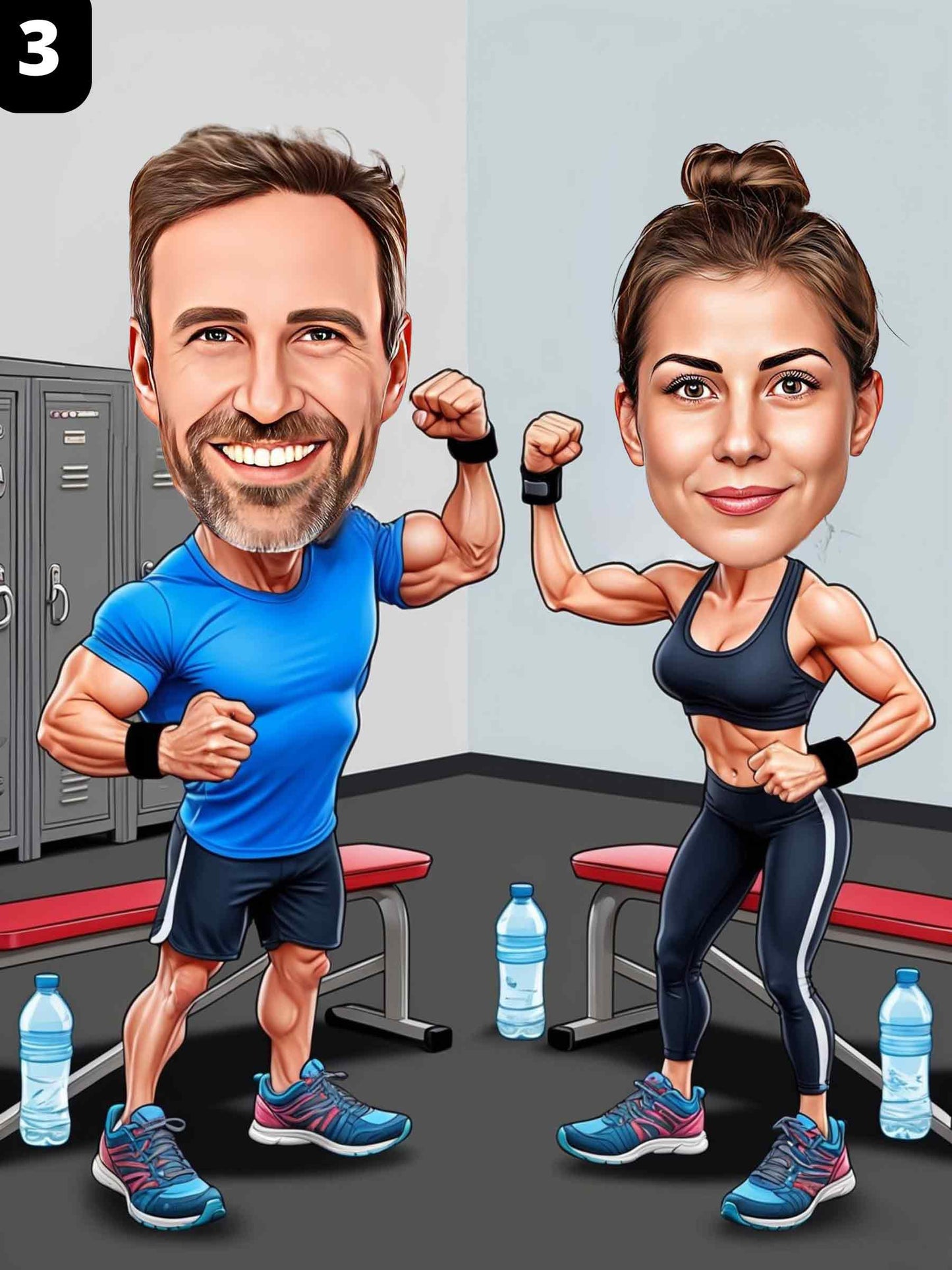 Fitness Enthusiasts - Couple