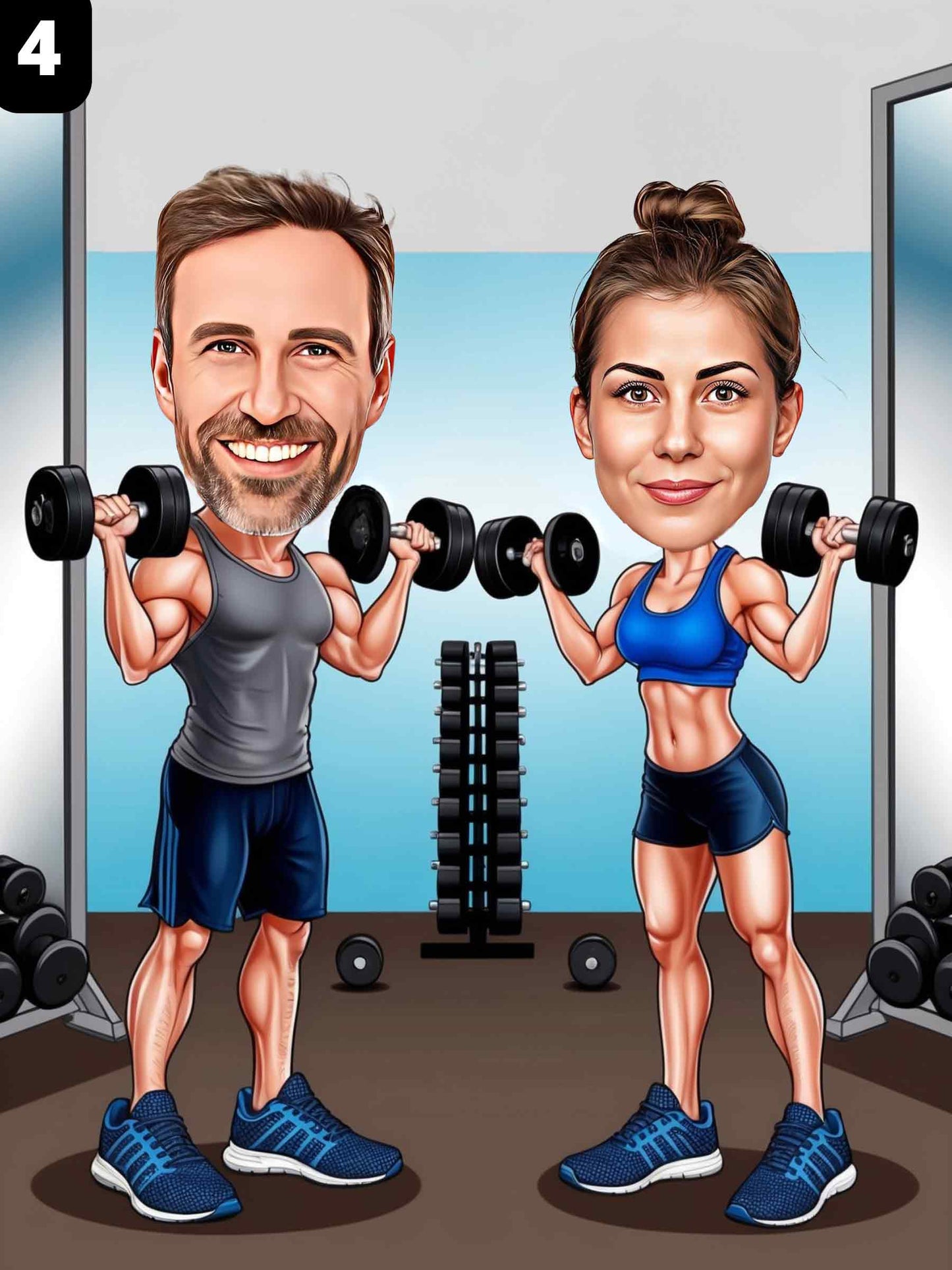 Fitness Enthusiasts - Couple