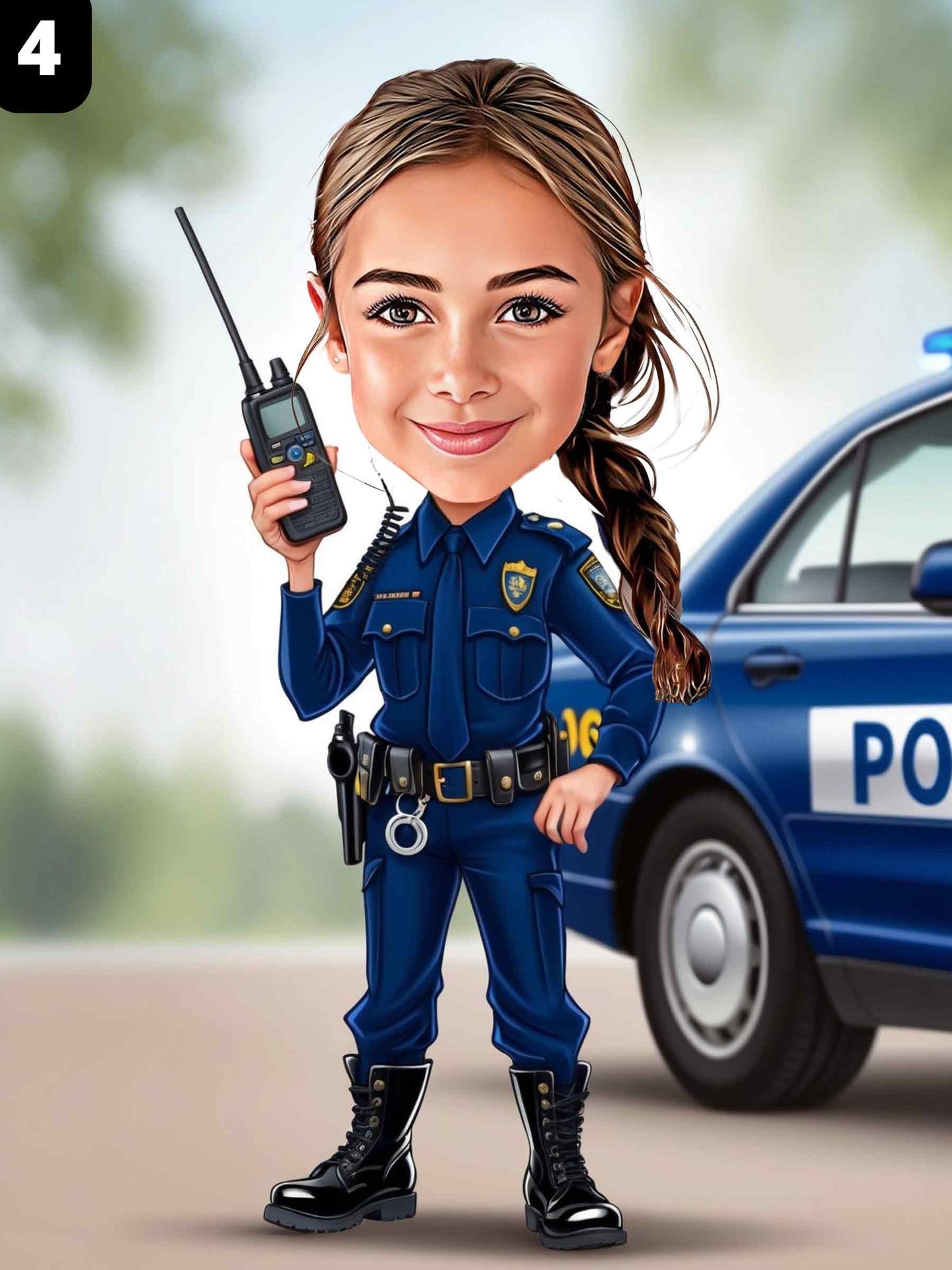 Officier de police - Fille