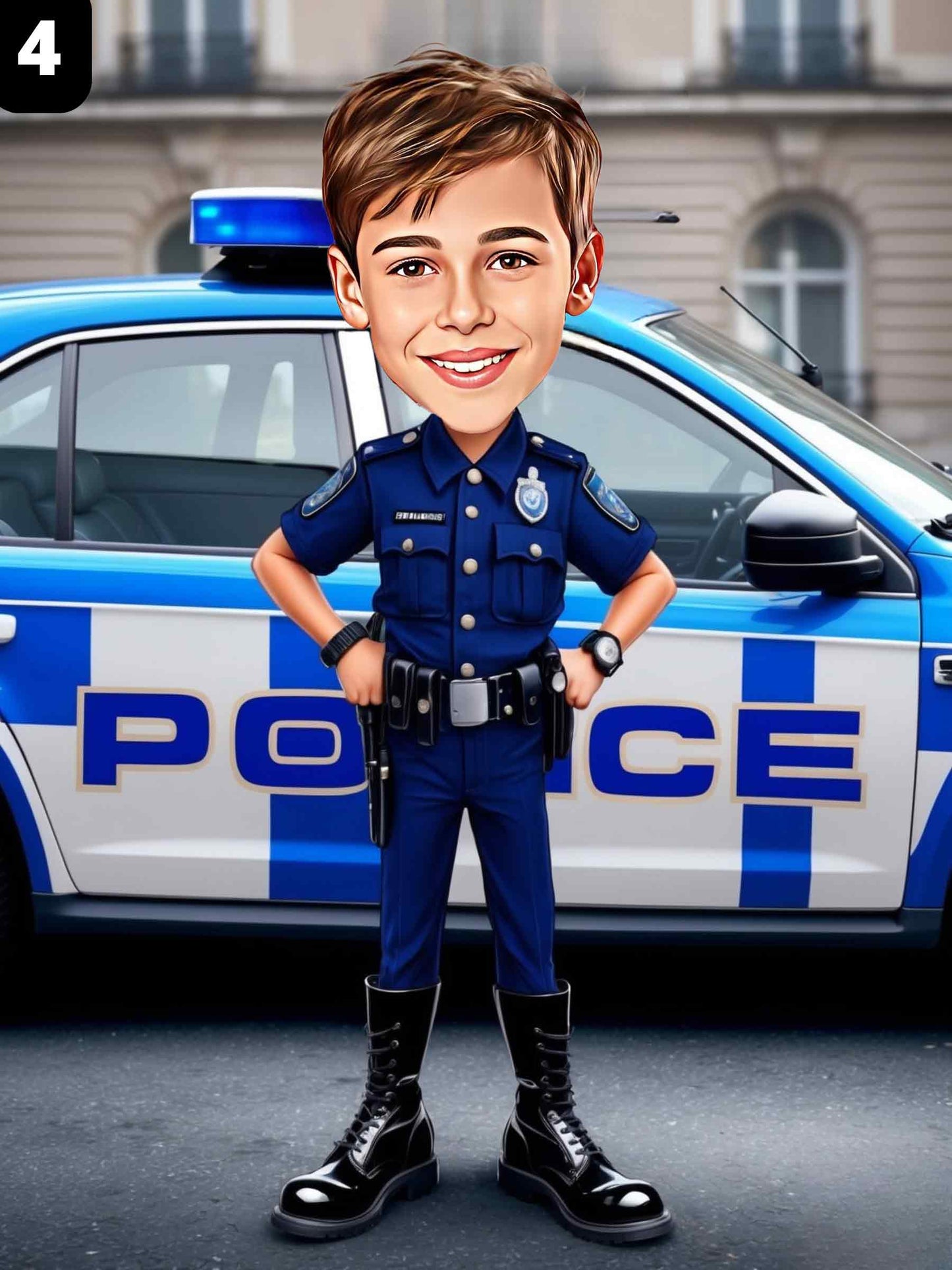 Officier de police - Garçon