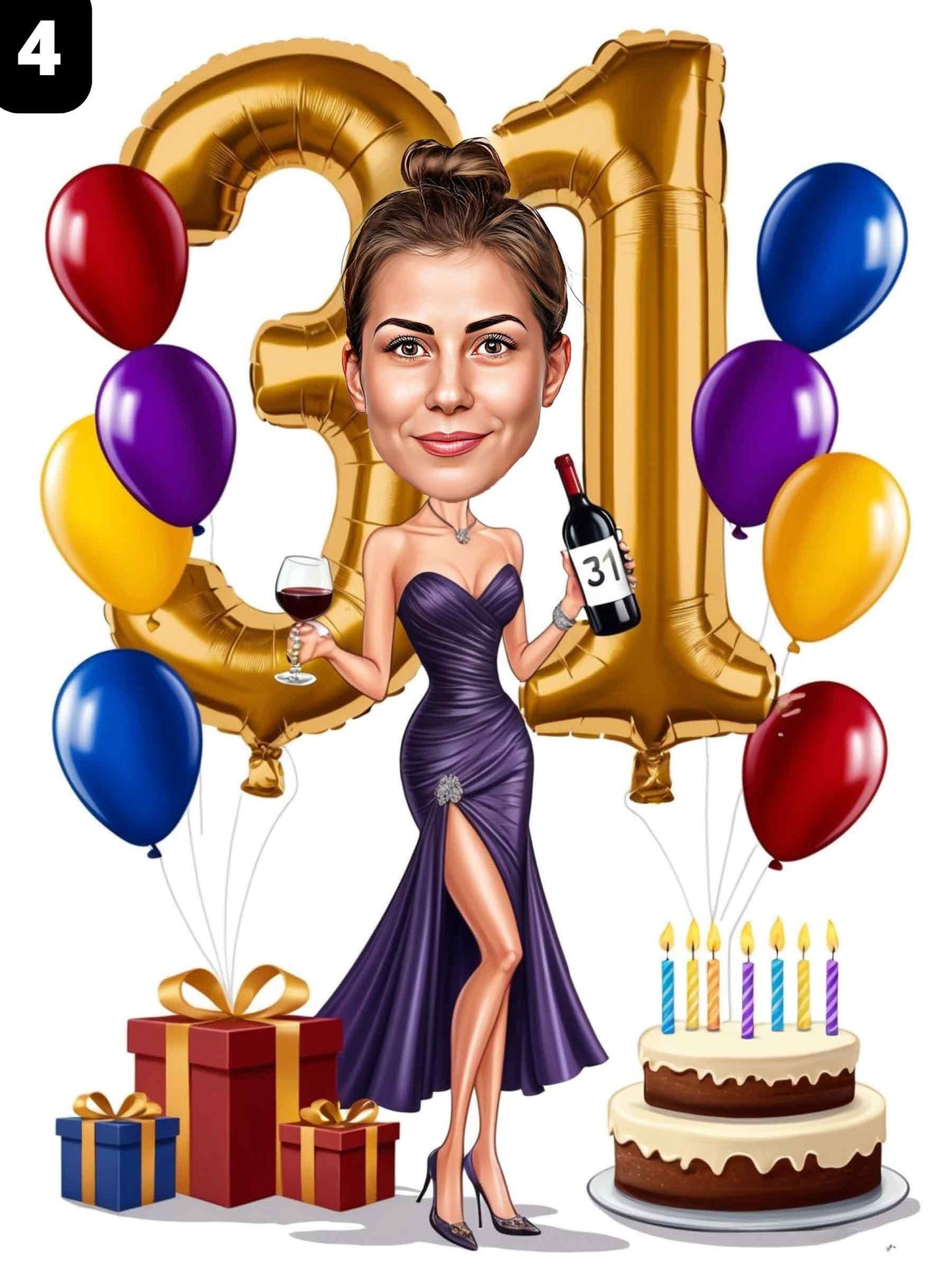 31e anniversaire - Femme