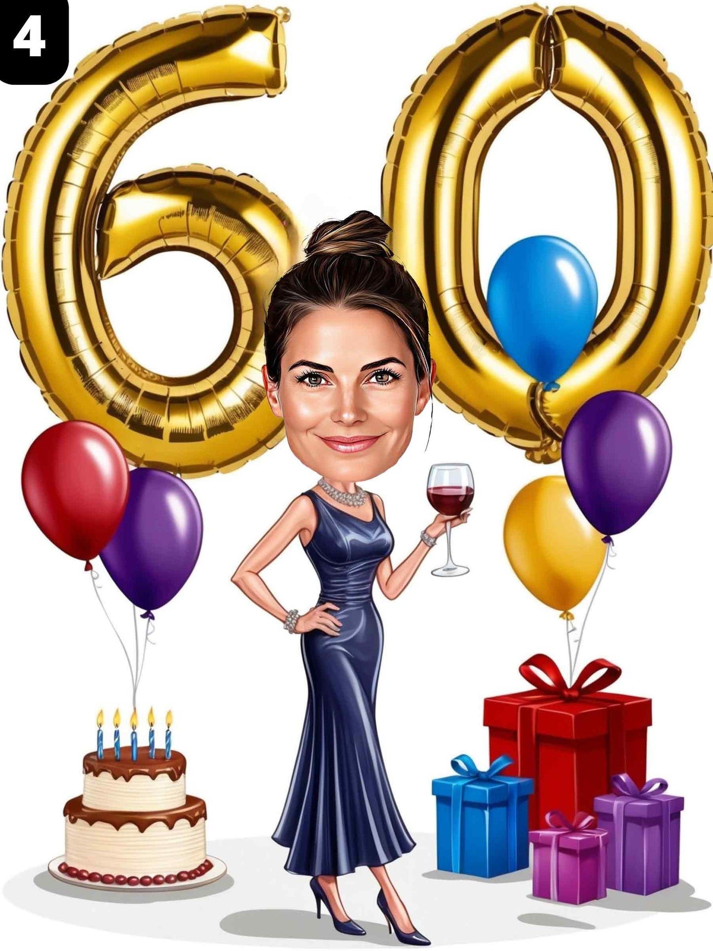 60e anniversaire - Femme