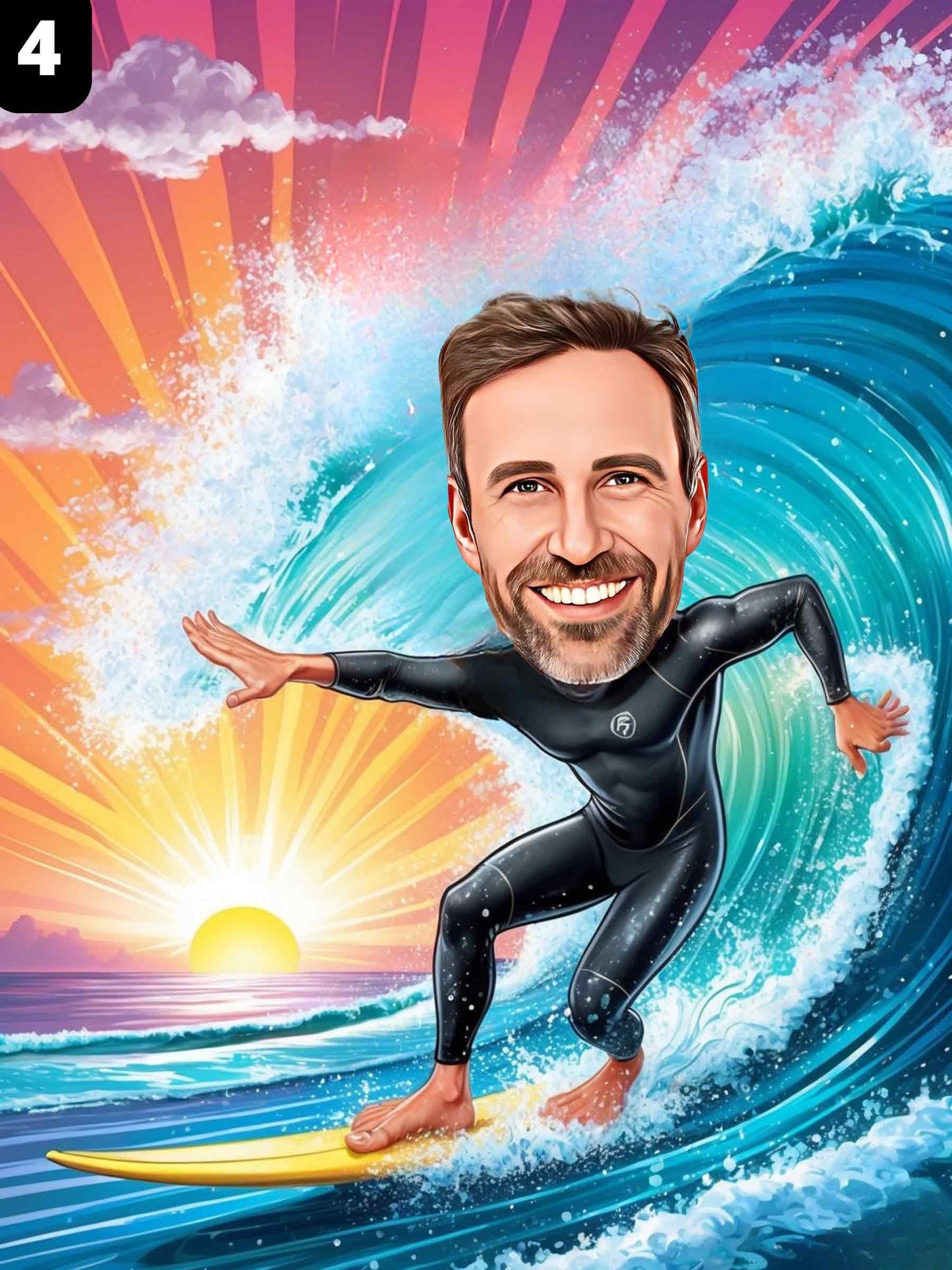 Surfeur - Homme