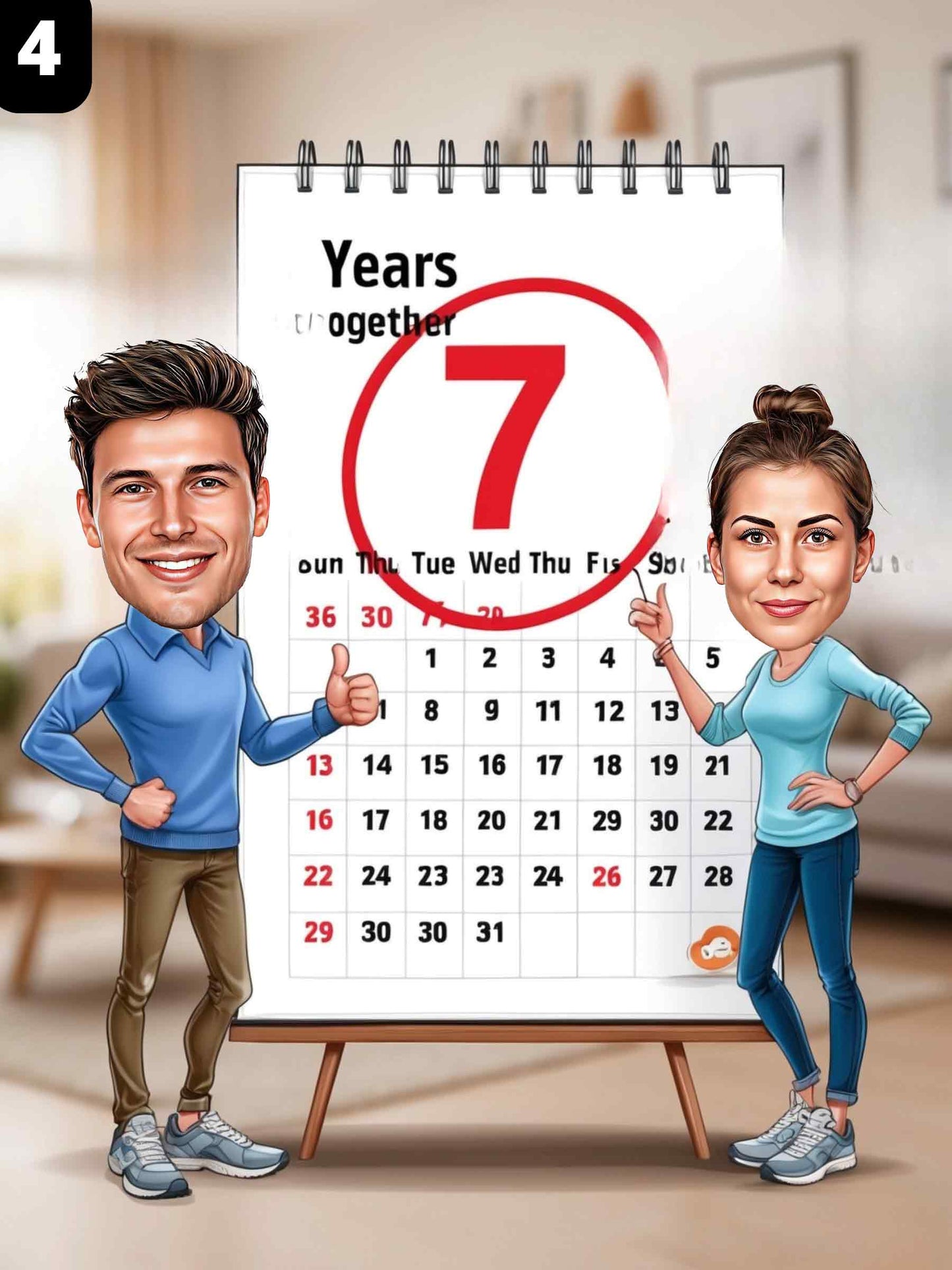 7 ans ensemble