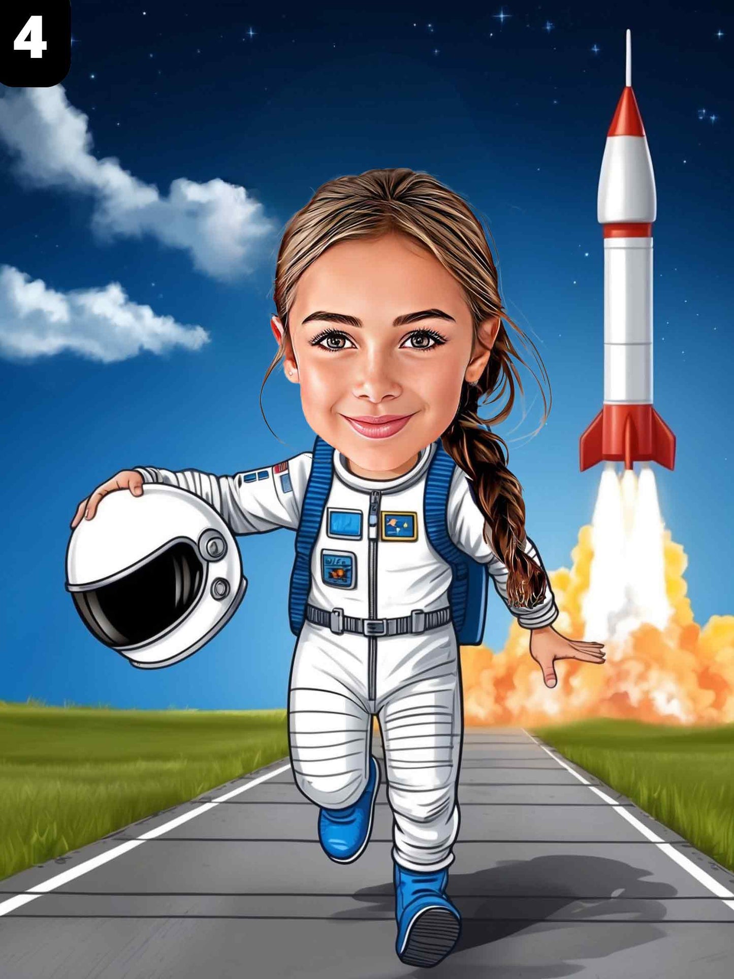 Astronaute - Fille