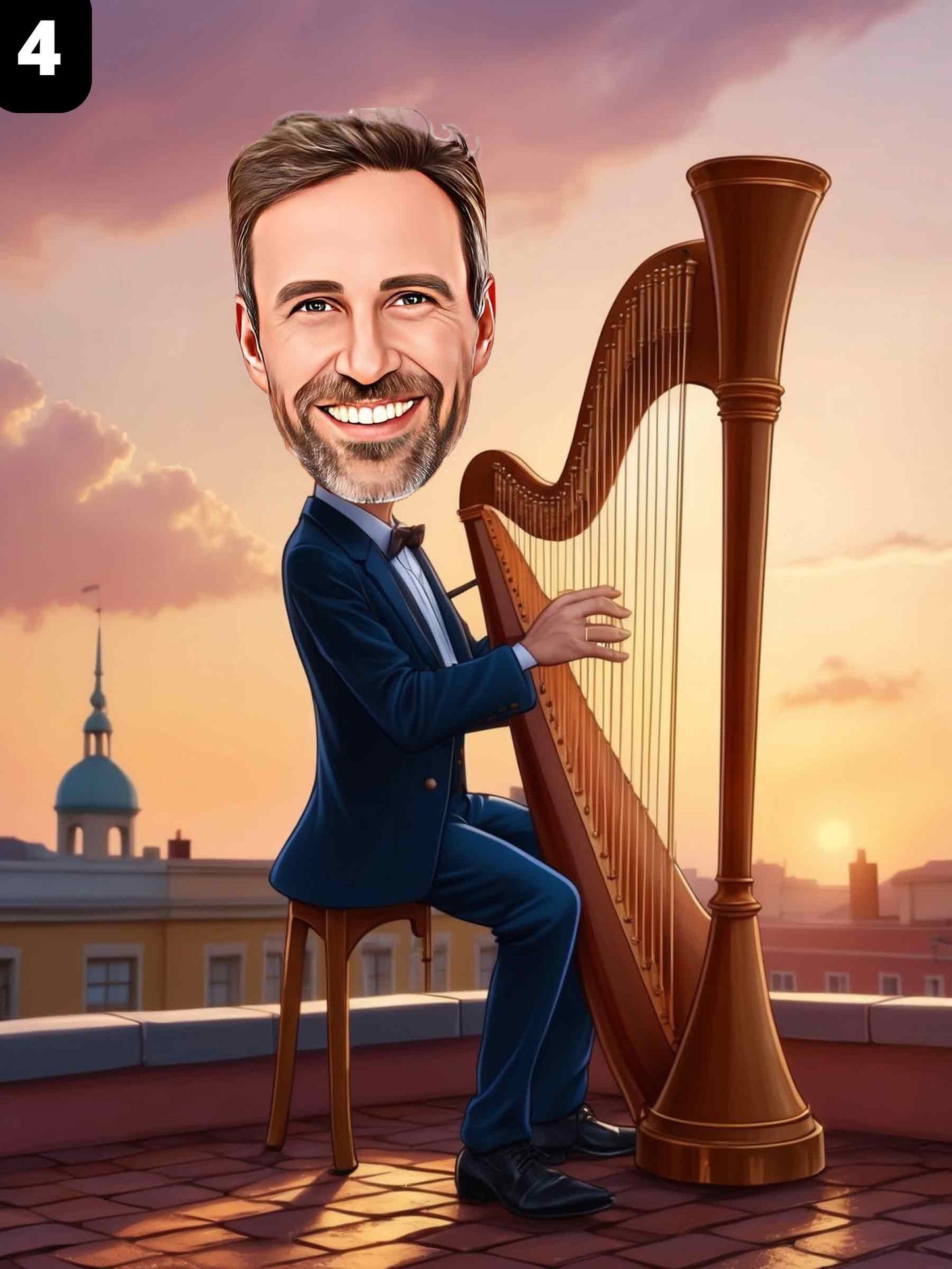 Harpist - Male