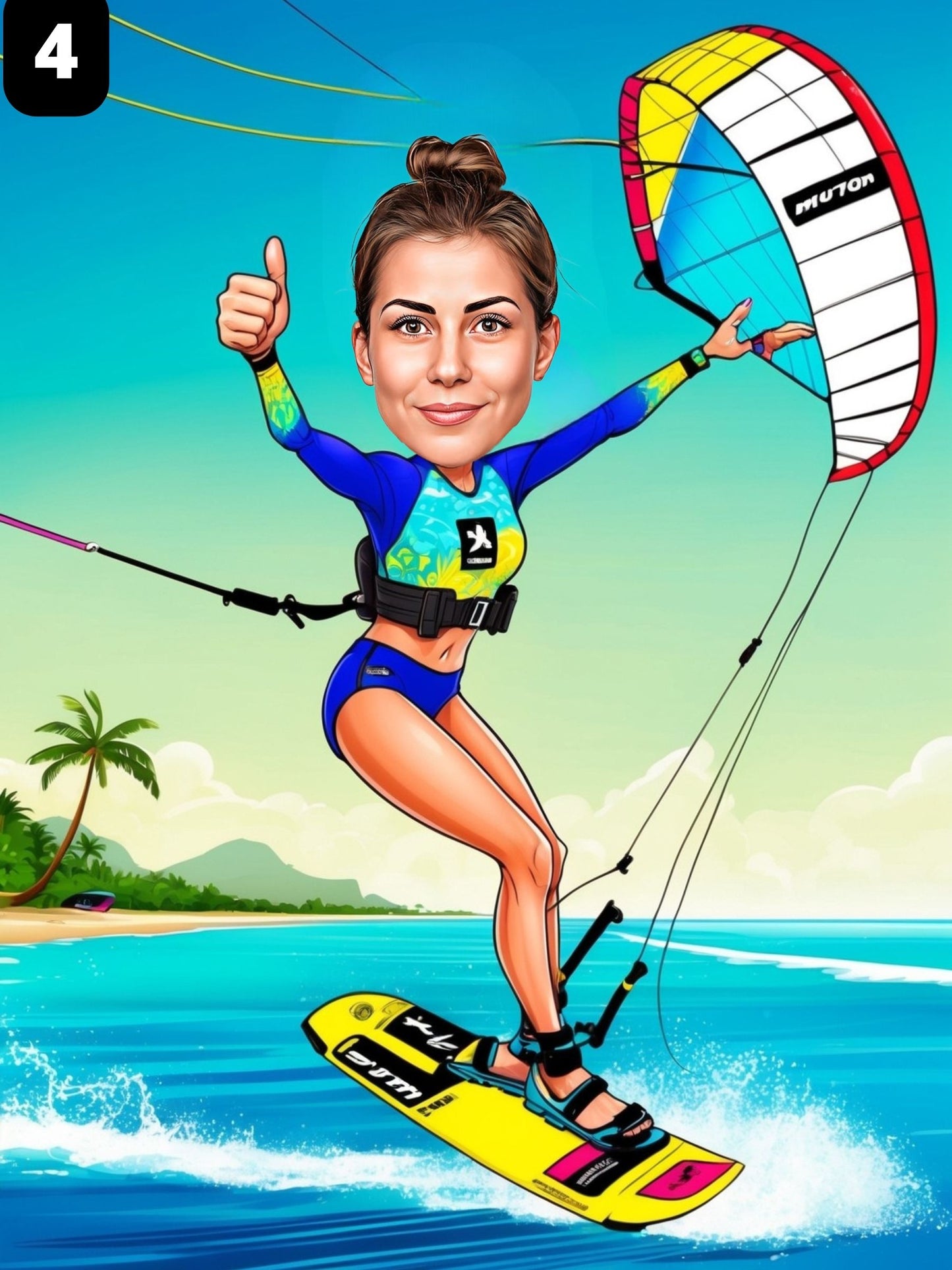 Kitesurfeuse - Femme