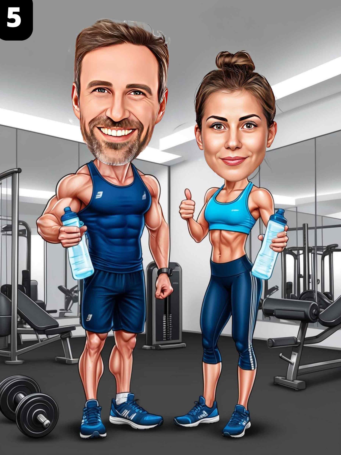 Fitness Enthusiasts - Couple