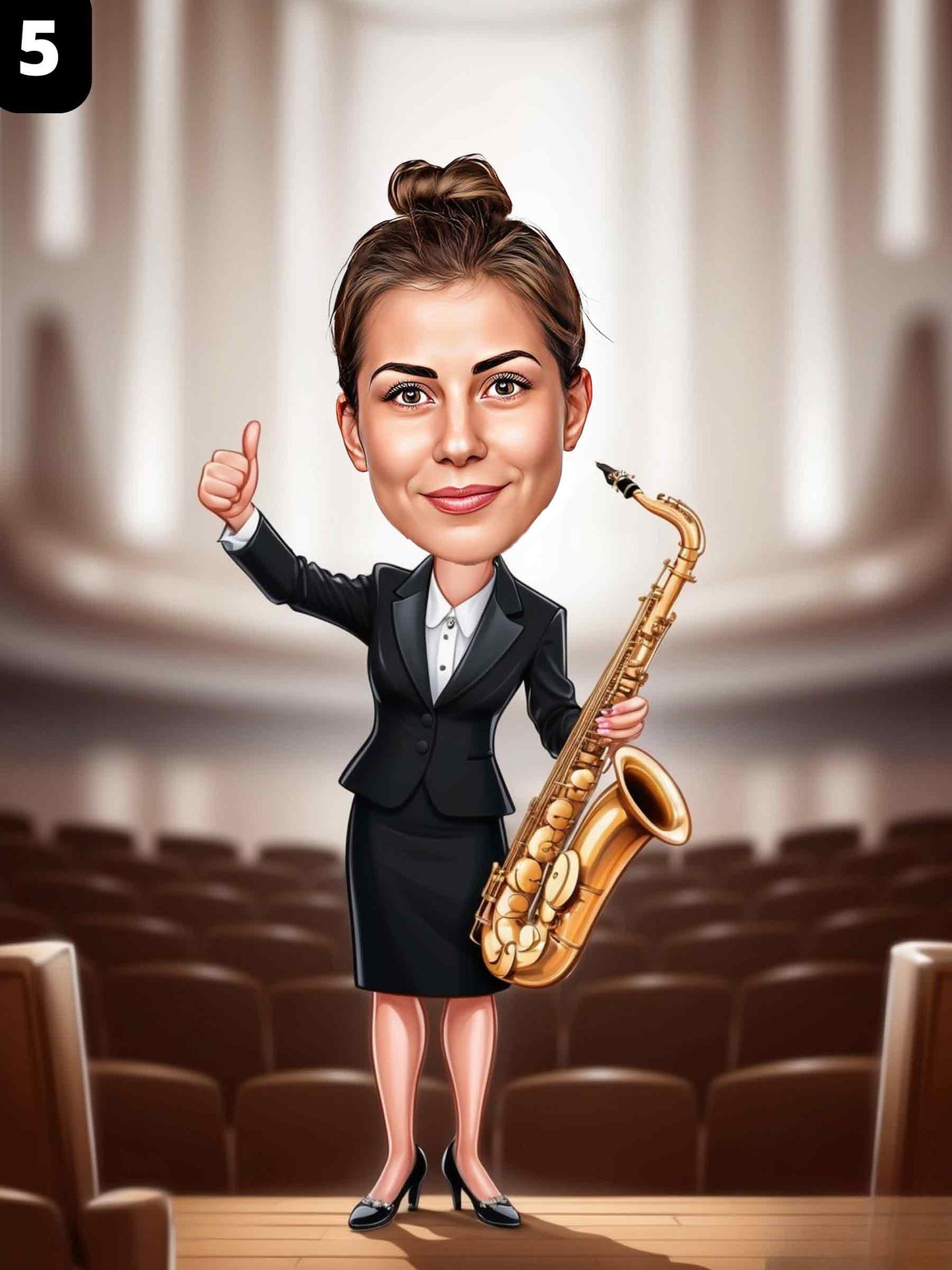 Saxophoniste - Femme