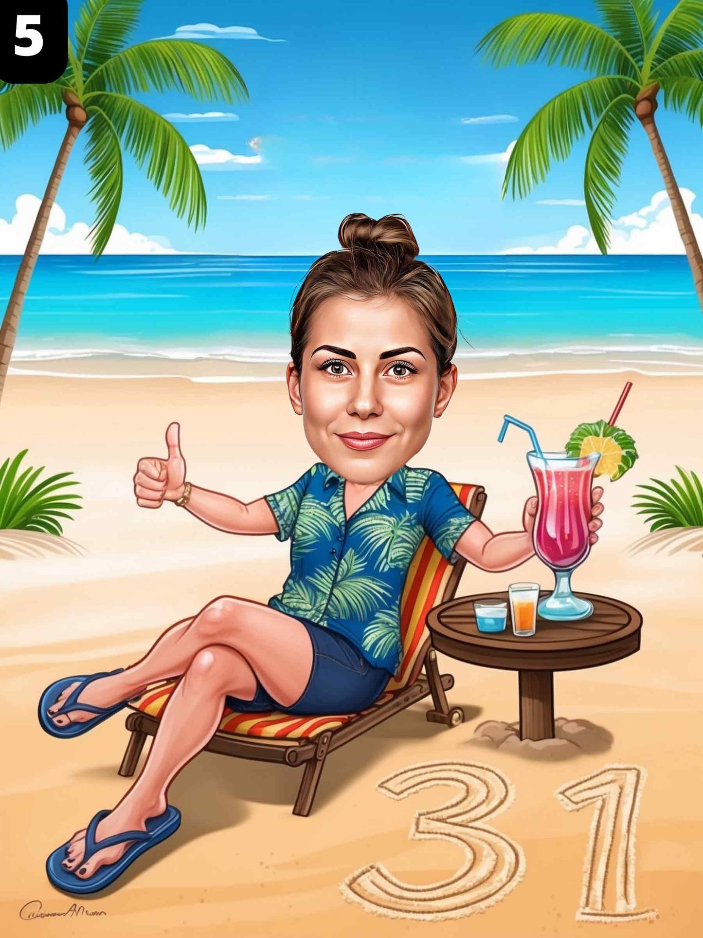 31e anniversaire - Femme