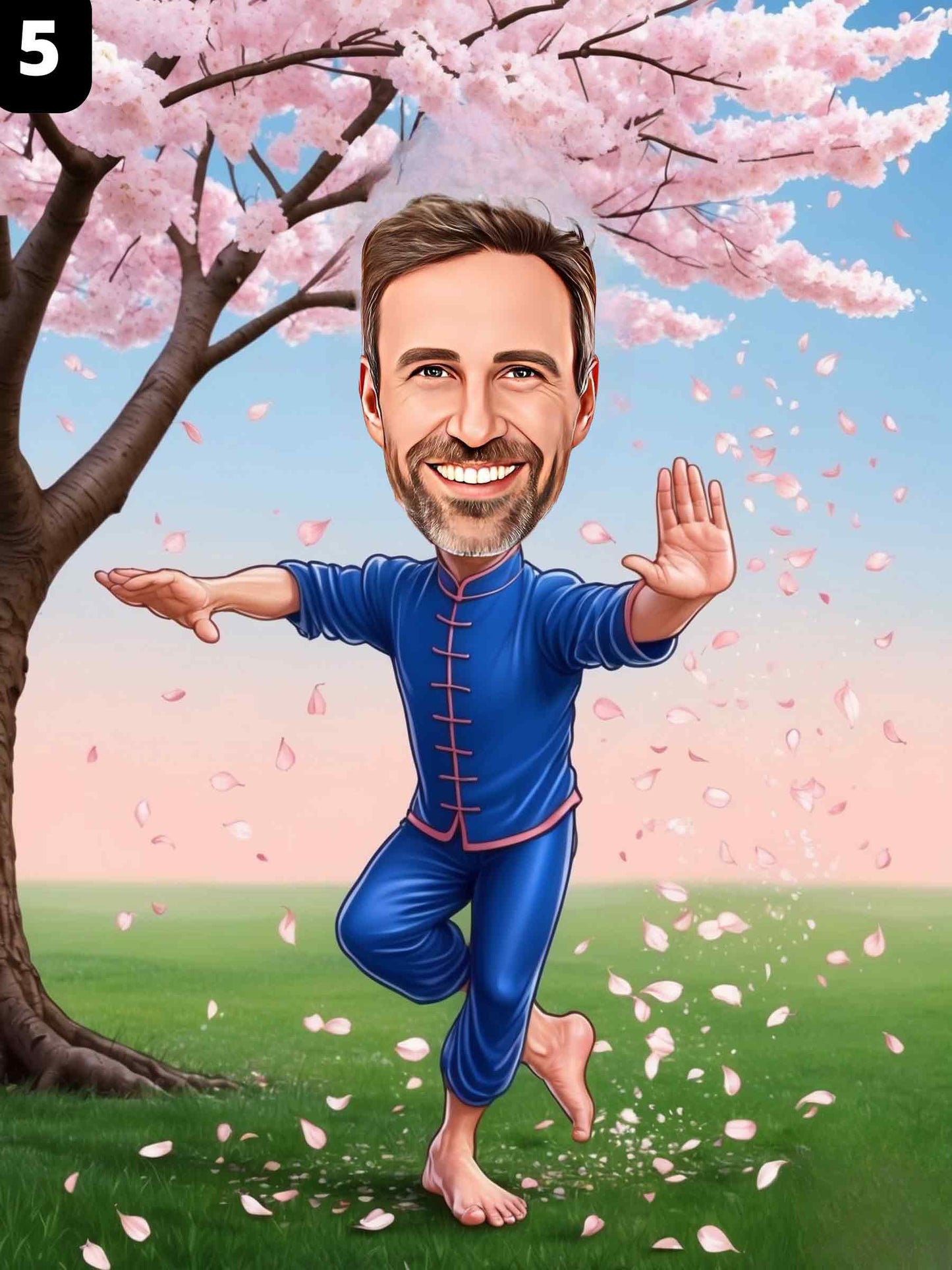 Praticien de Tai-Chi - Homme