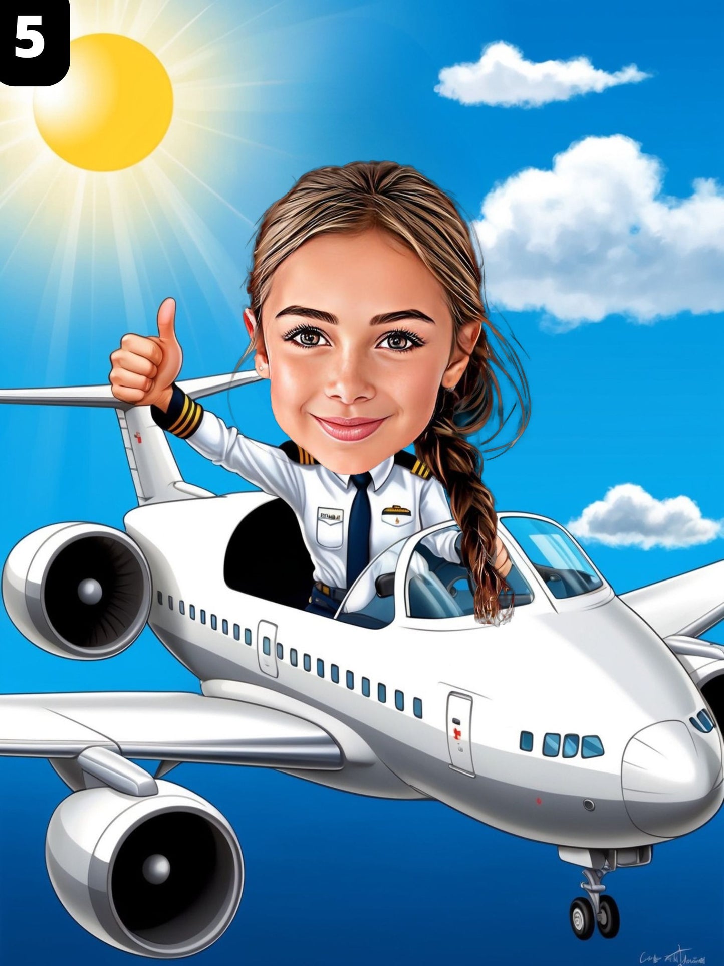 Airline Pilot - Girl