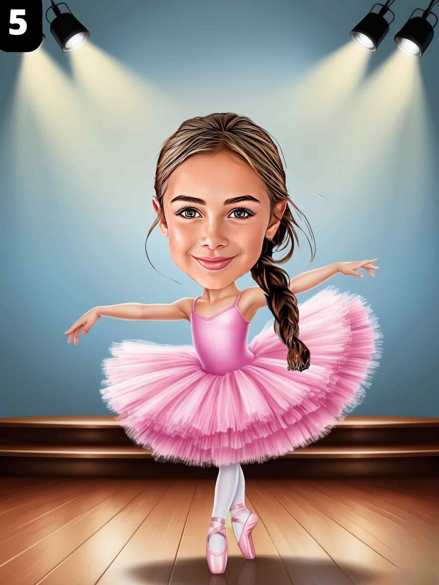 Danseuse de ballet - Fille
