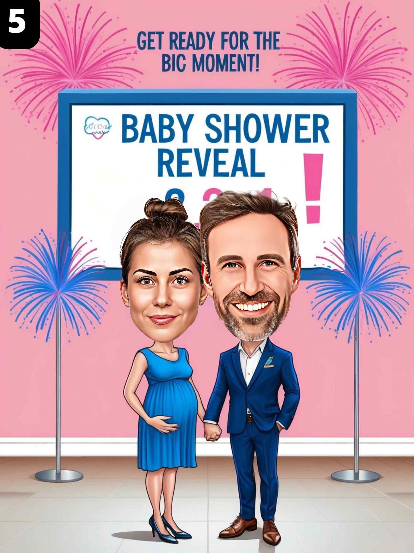 Baby Shower Guests - Couple
