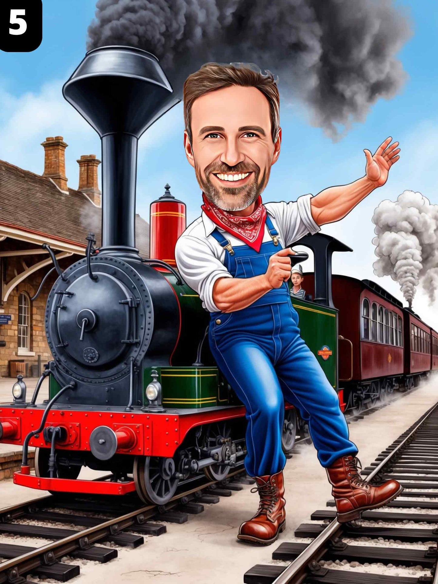 Conducteur de train - Homme