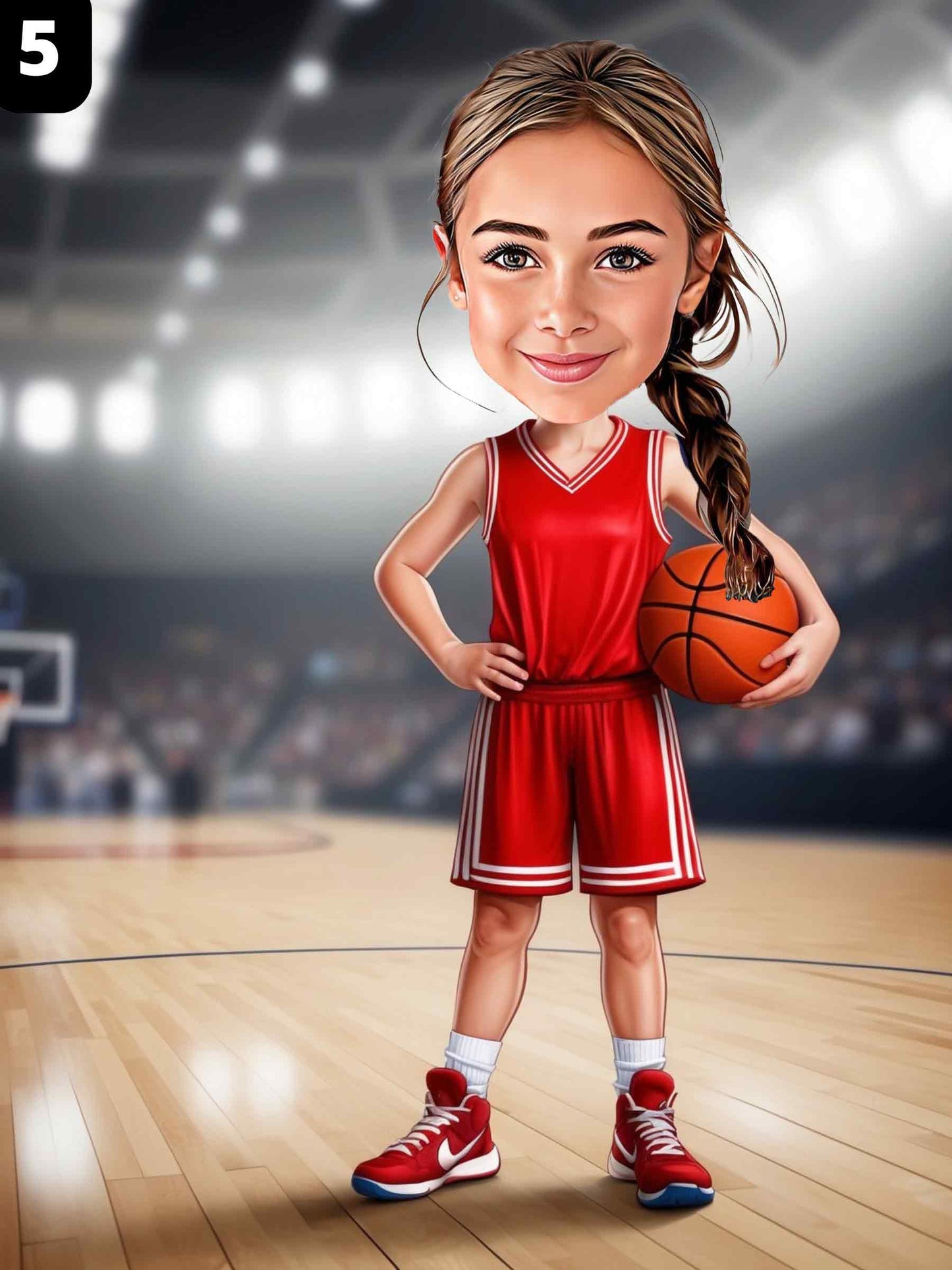 Joueuse de basket-ball - Fille